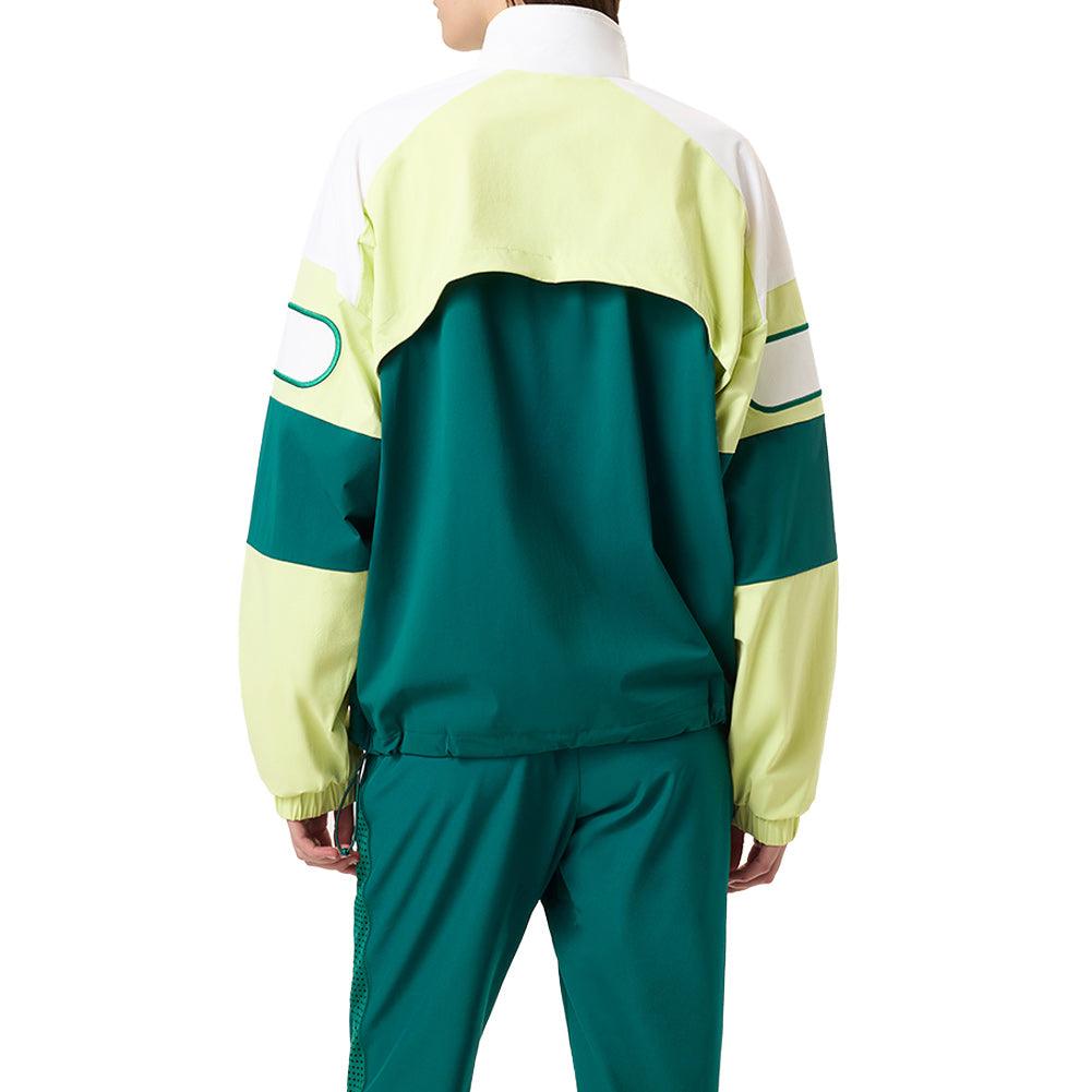 Unisex Center Court Ace Podium Jacket Rainforest and Shadow Lime