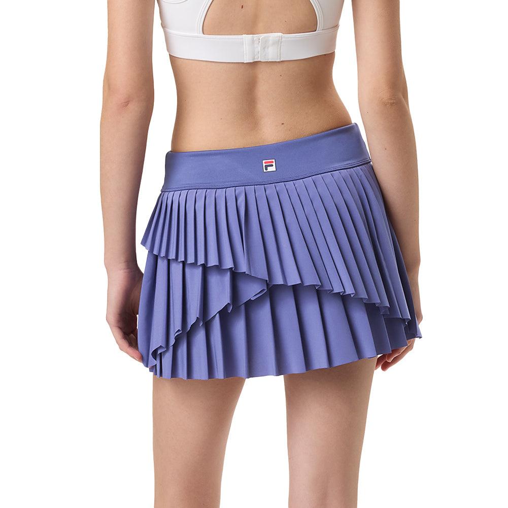 Women's Asymmetrical Pleated 13.5 Inch Skort Skipper Blue