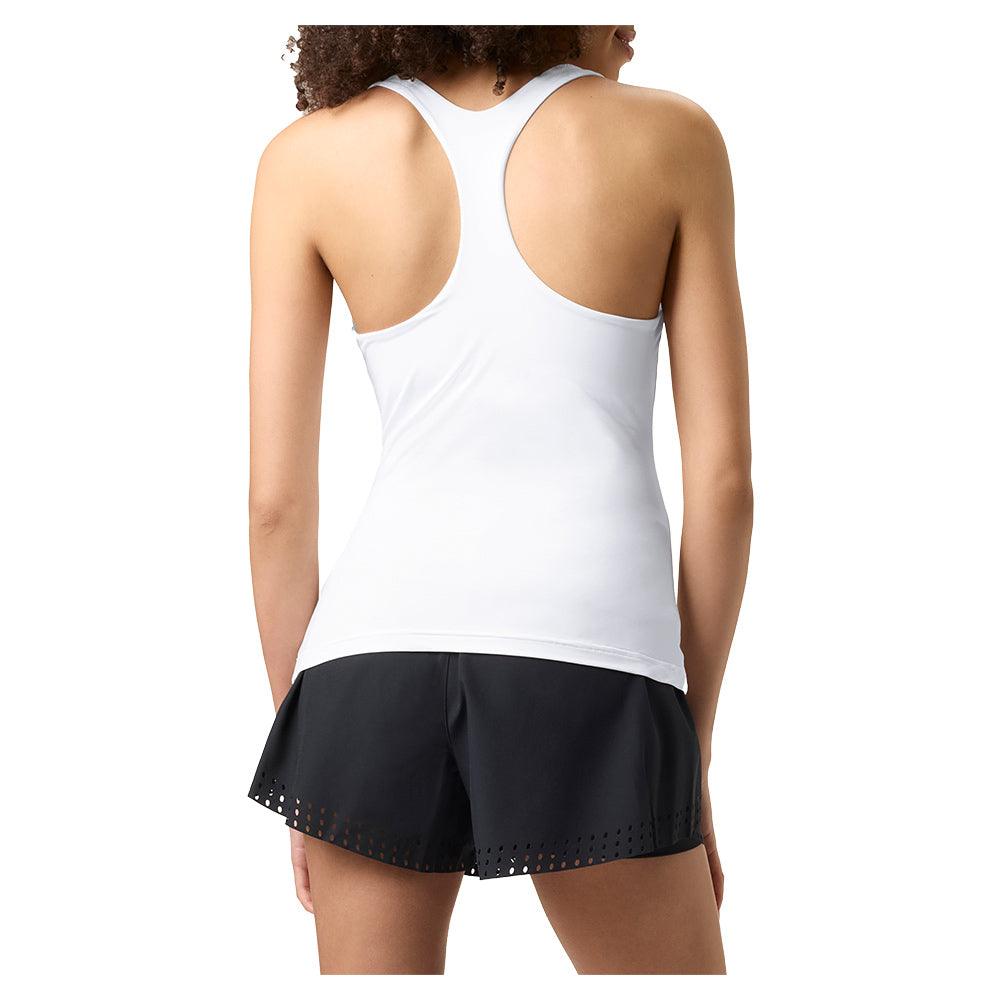 Women`s Racerback Tennis Tank White