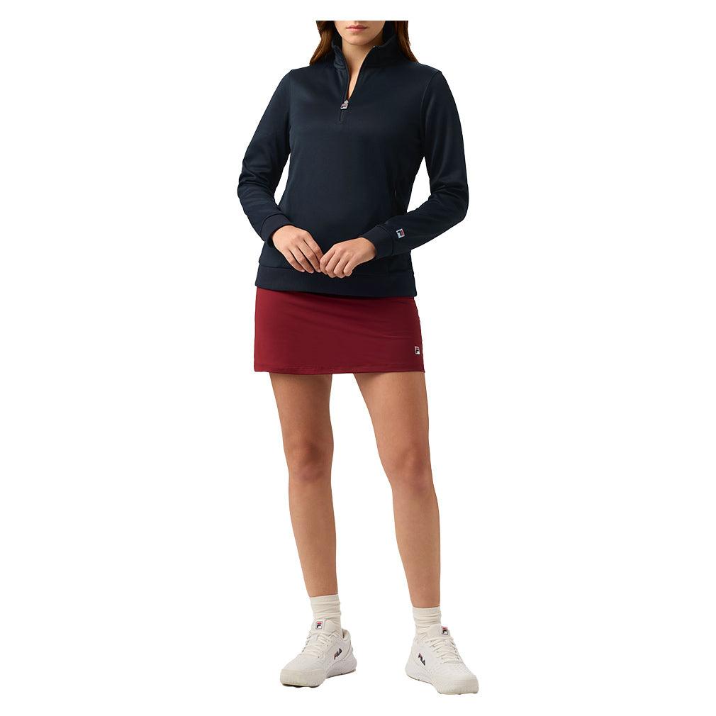 Women's Long Sleeve Tennis 1/4 Zip