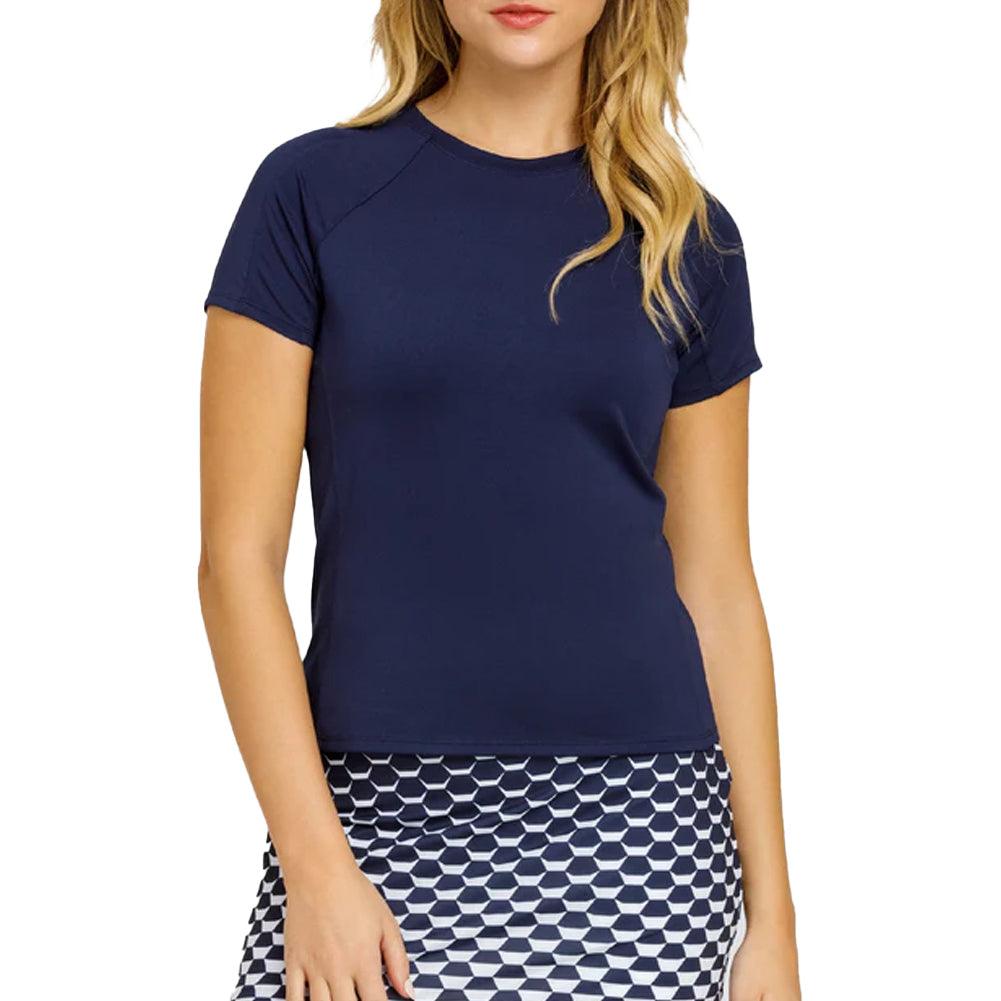 Women's Tella Short Sleeve Top Navy Blue