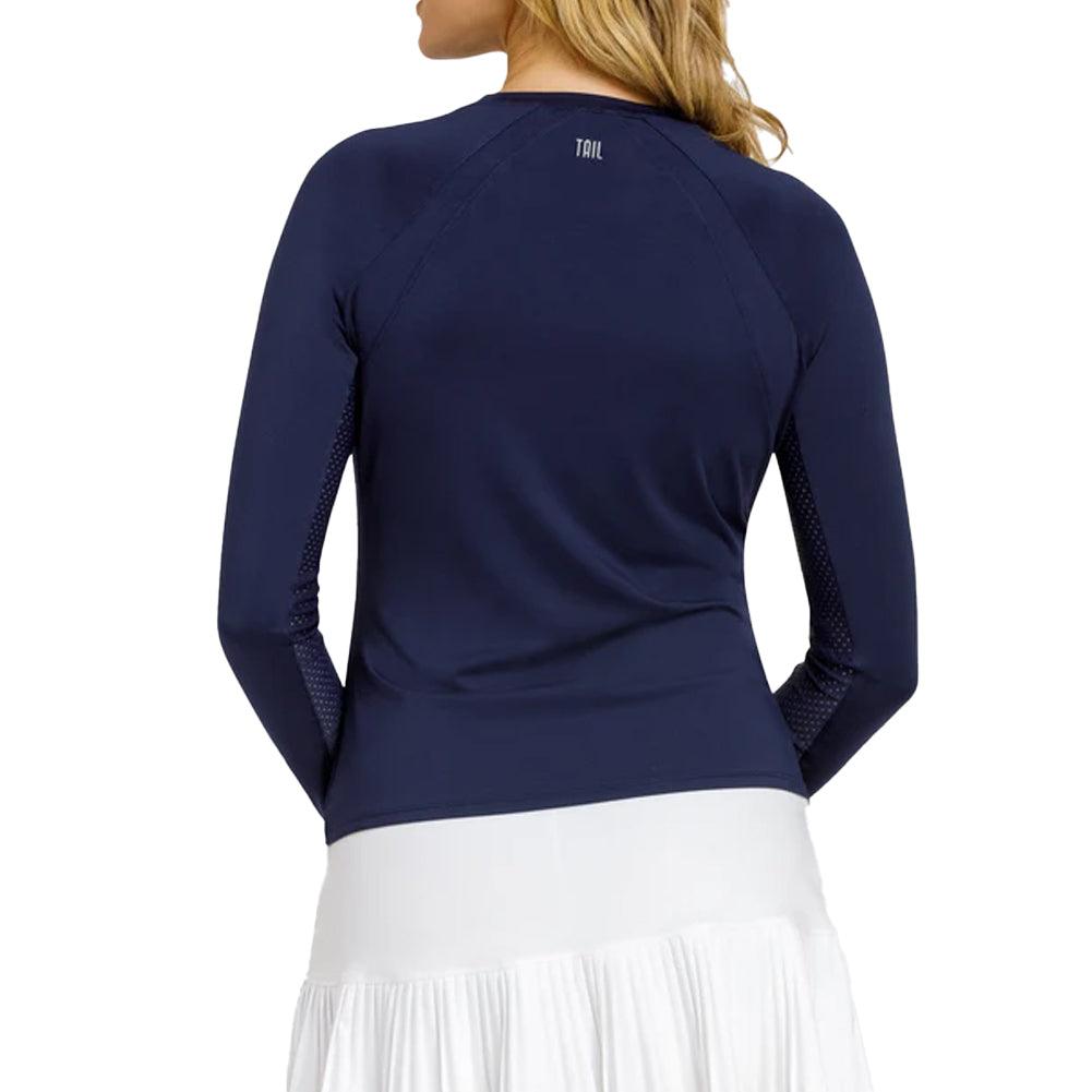 Women's Legend Long Sleeve Raglan Navy Blue