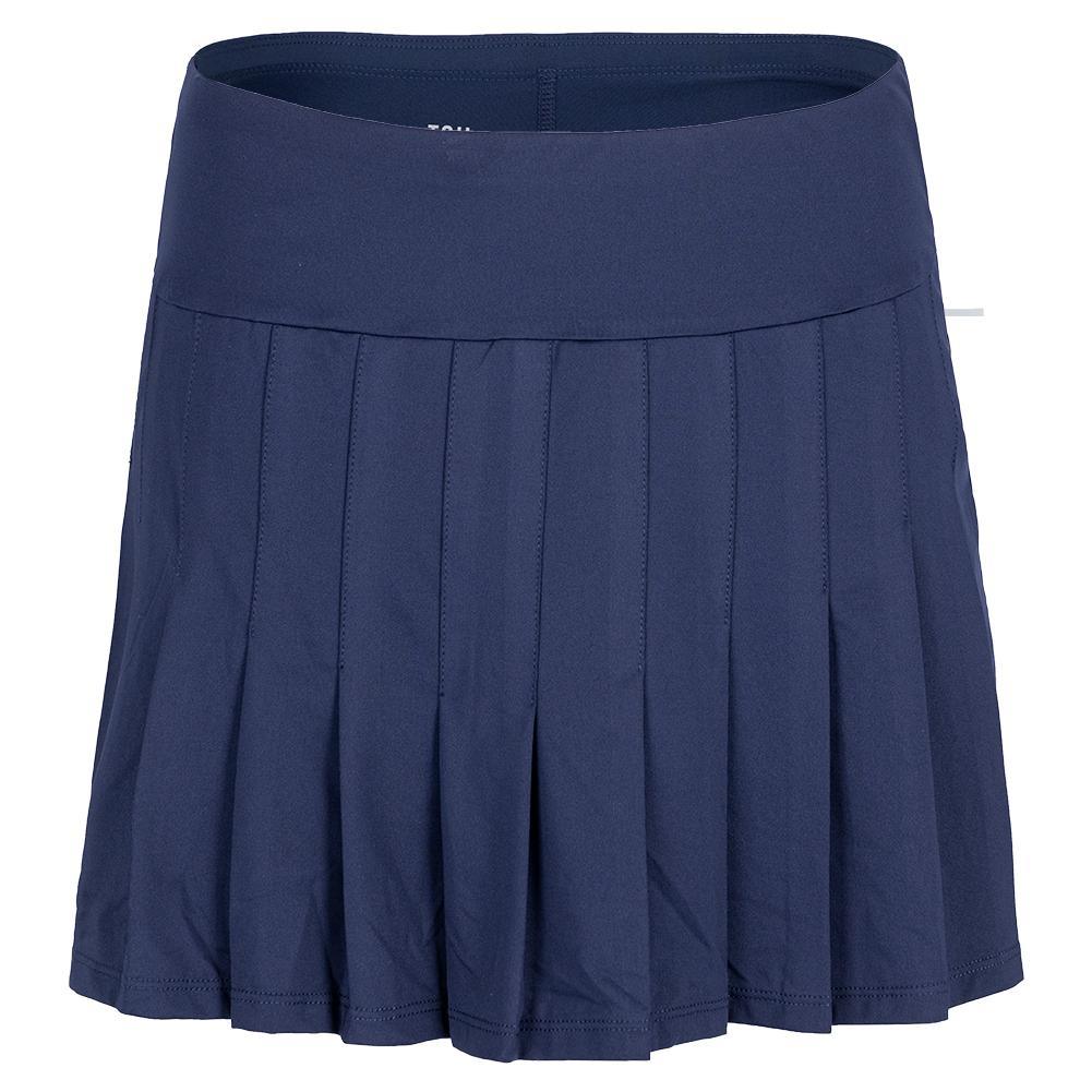 Women's Jillian 13.5 Inch Pleated Skort Navy Blue