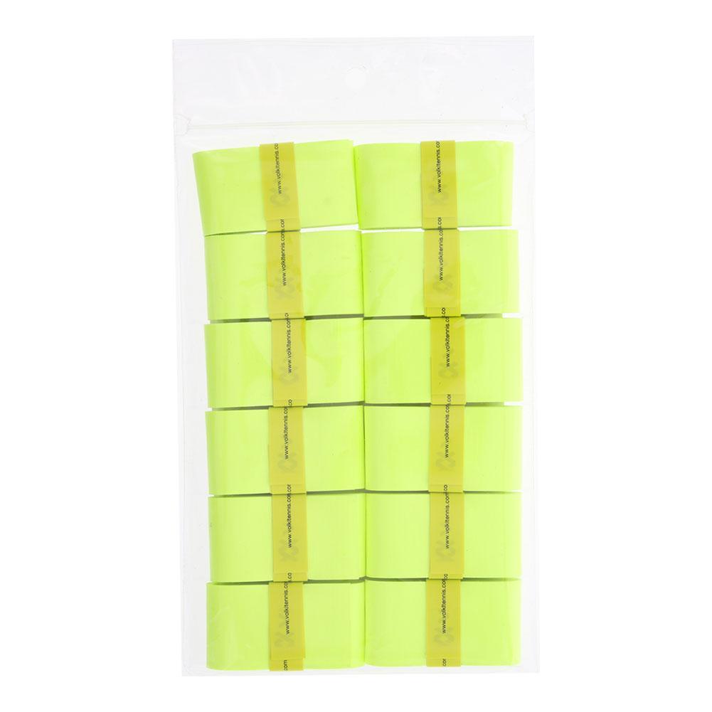 Super Grip II 12 Pack Tennis Overgrip Neon Yellow
