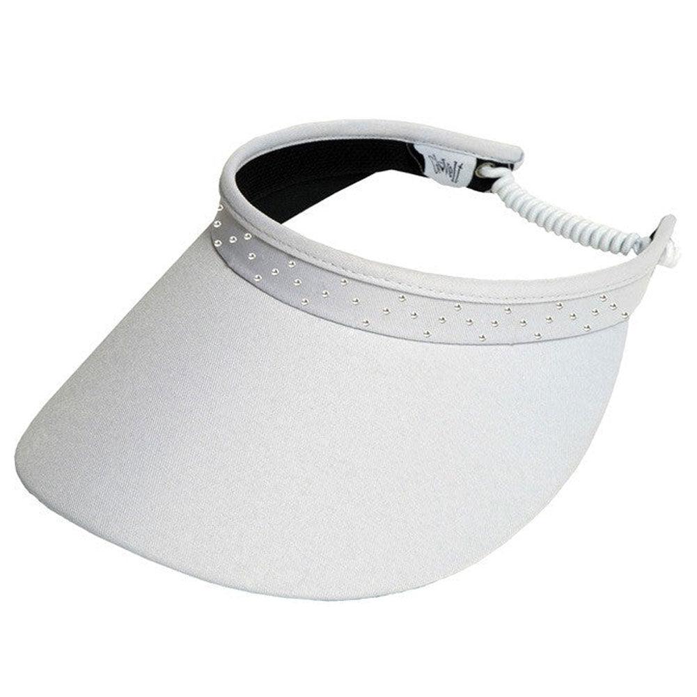 Women's Bling Coil Visor
