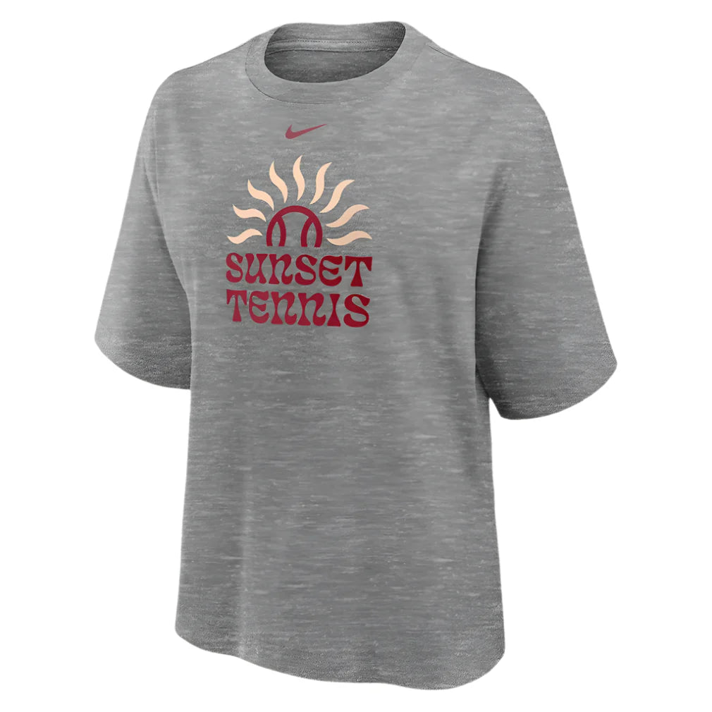 Women's Cotton Short Sleeve Boxy Tee