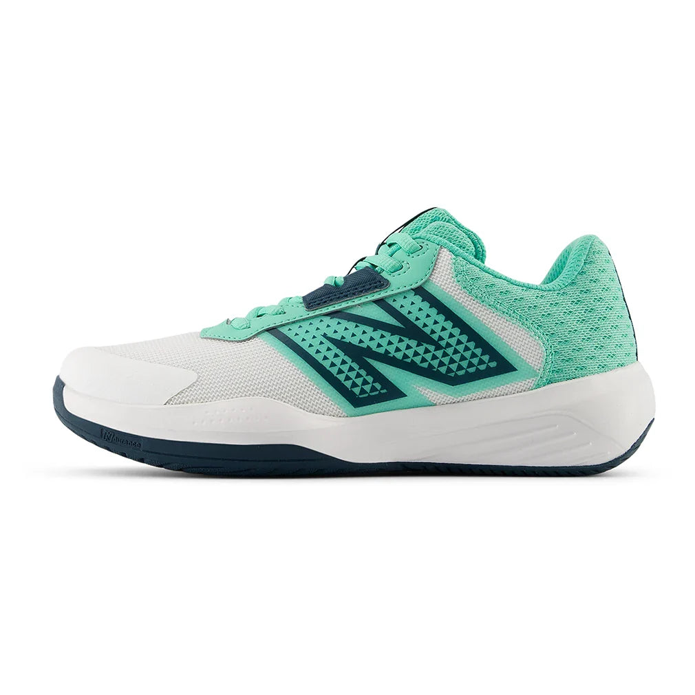 Women's 696v6 2E Width Tennis Shoes White and Deep End-Footwear-New Balance-W6963HB2E-1-Tennis Express