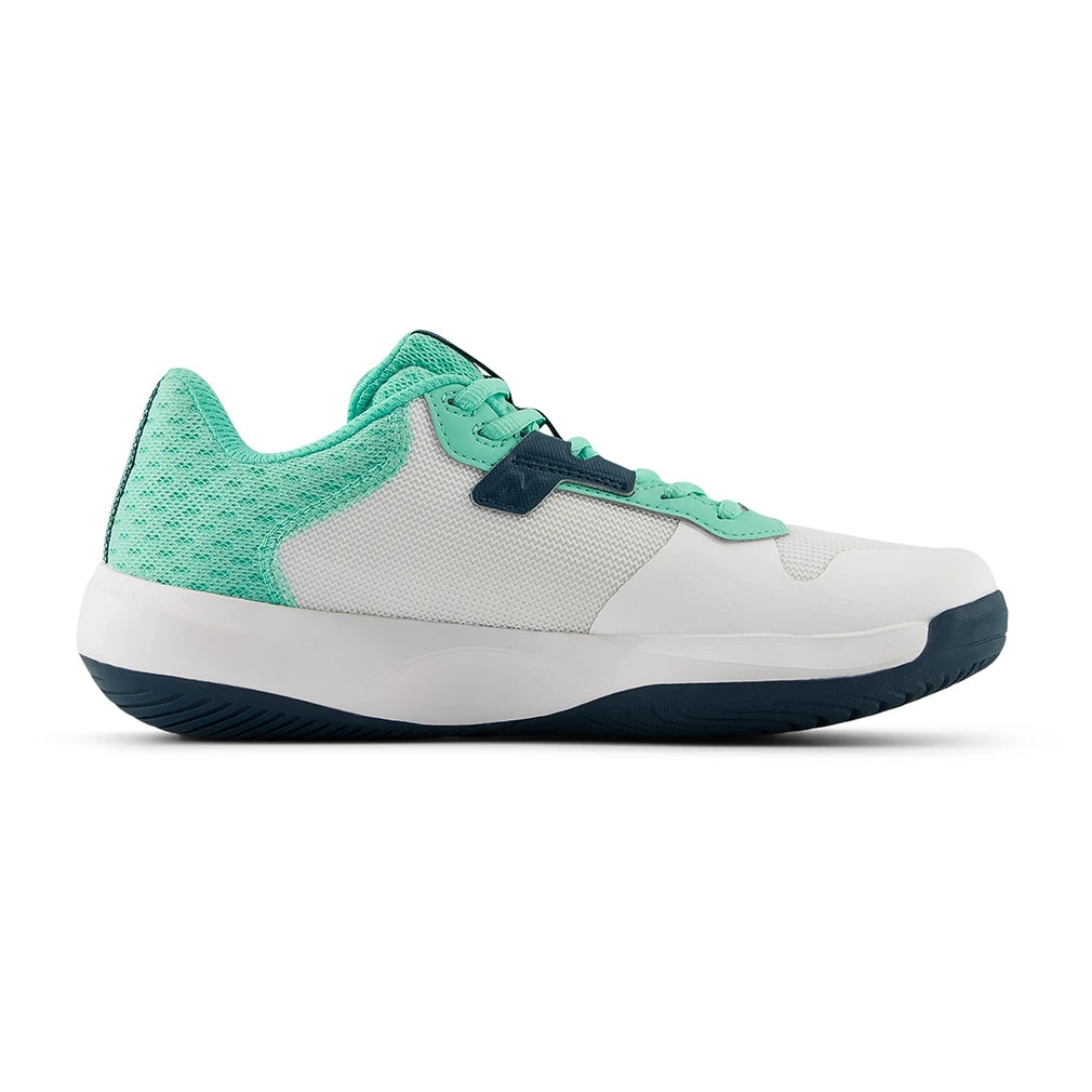 Women's 696v6 D Width Court Shoes White and Deep End