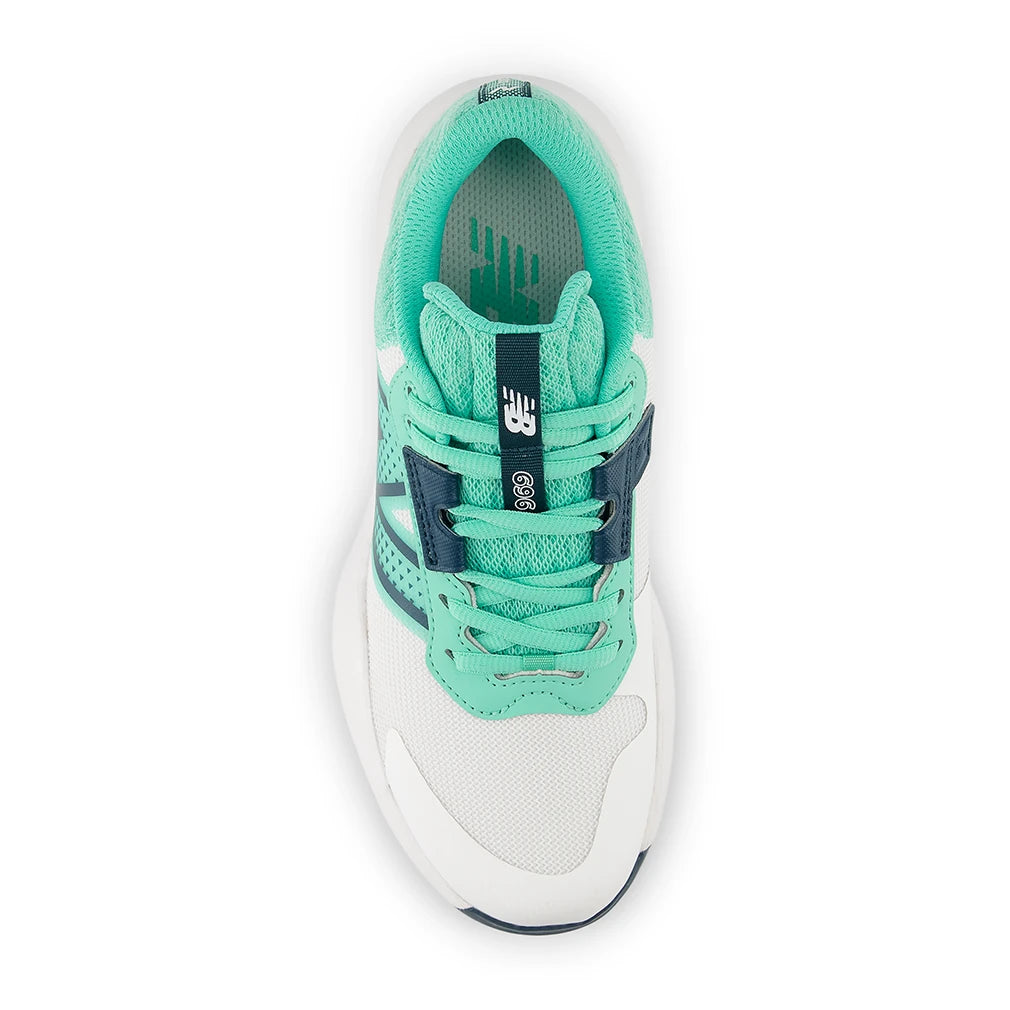 Women's 696v6 D Width Court Shoes White and Deep End