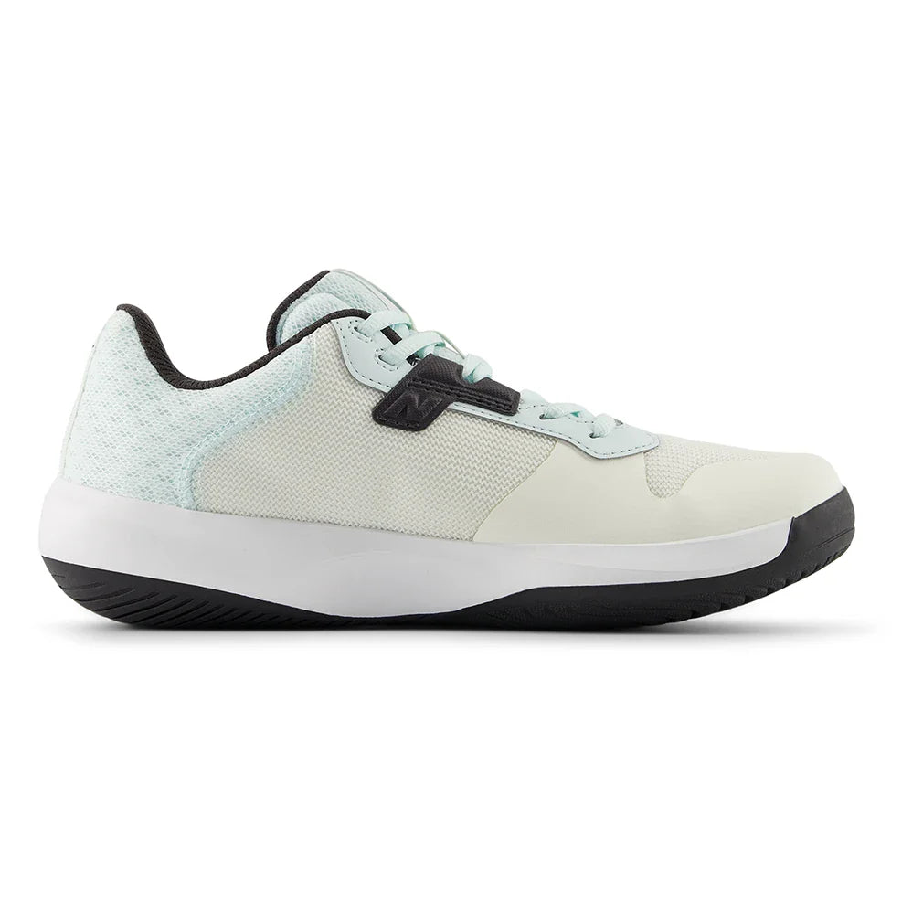 Women's 696v6 2E Width Tennis Shoes Sea Salt and Glint Blue-Footwear-New Balance-W6963VZ2E-1-Tennis Express