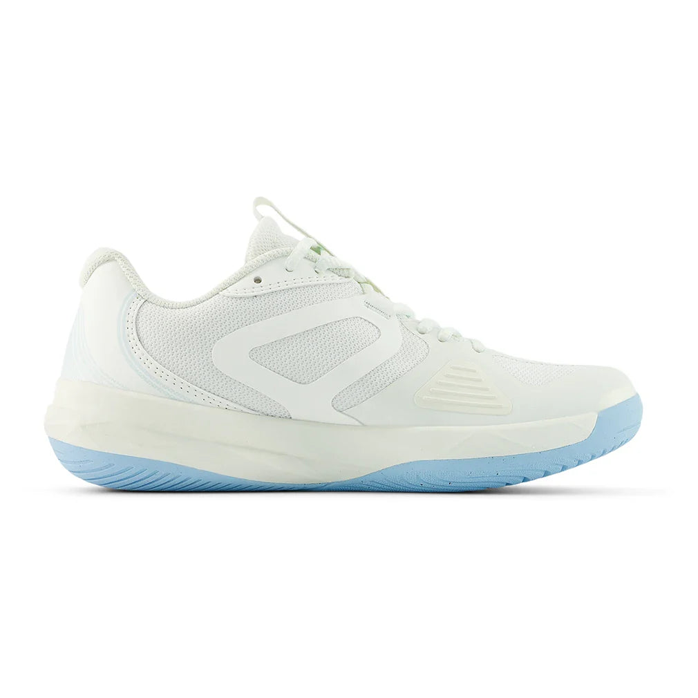 Women's FuelCell 796v5 B Width Pickleball Shoes Sea Salt and Cloud Blue