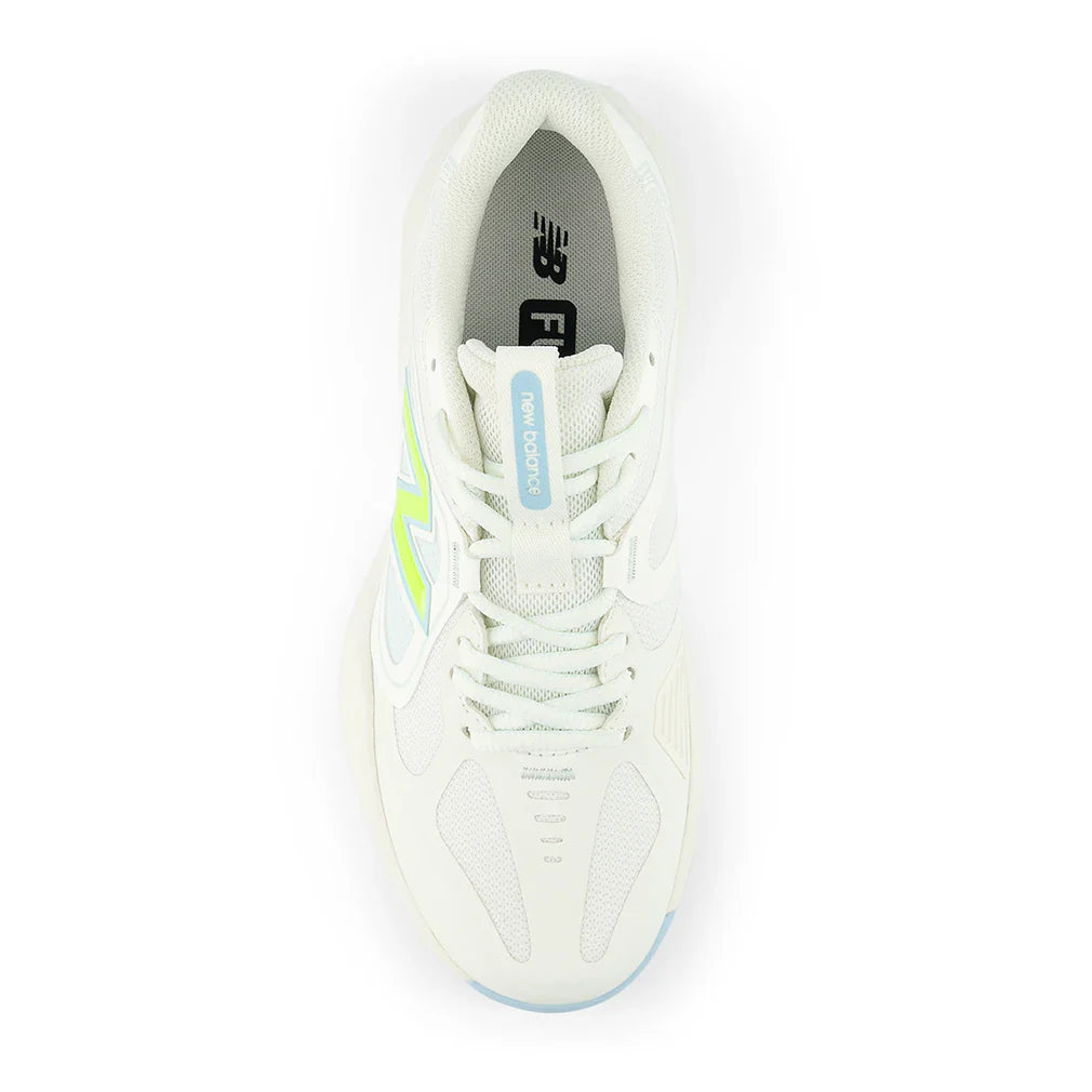 Women's FuelCell 796v5 B Width Pickleball Shoes Sea Salt and Cloud Blue