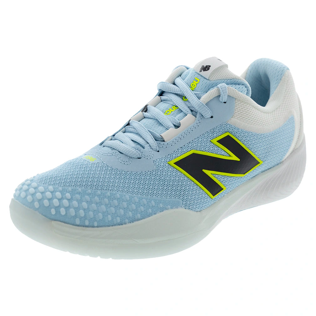 Women's FuelCell 996v6 D Width Court Shoes Sea Salt and Glint Blue