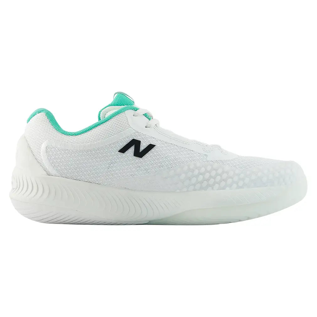 Women's FuelCell 996v6 D Width Court Shoes NB 103 White and Deep End