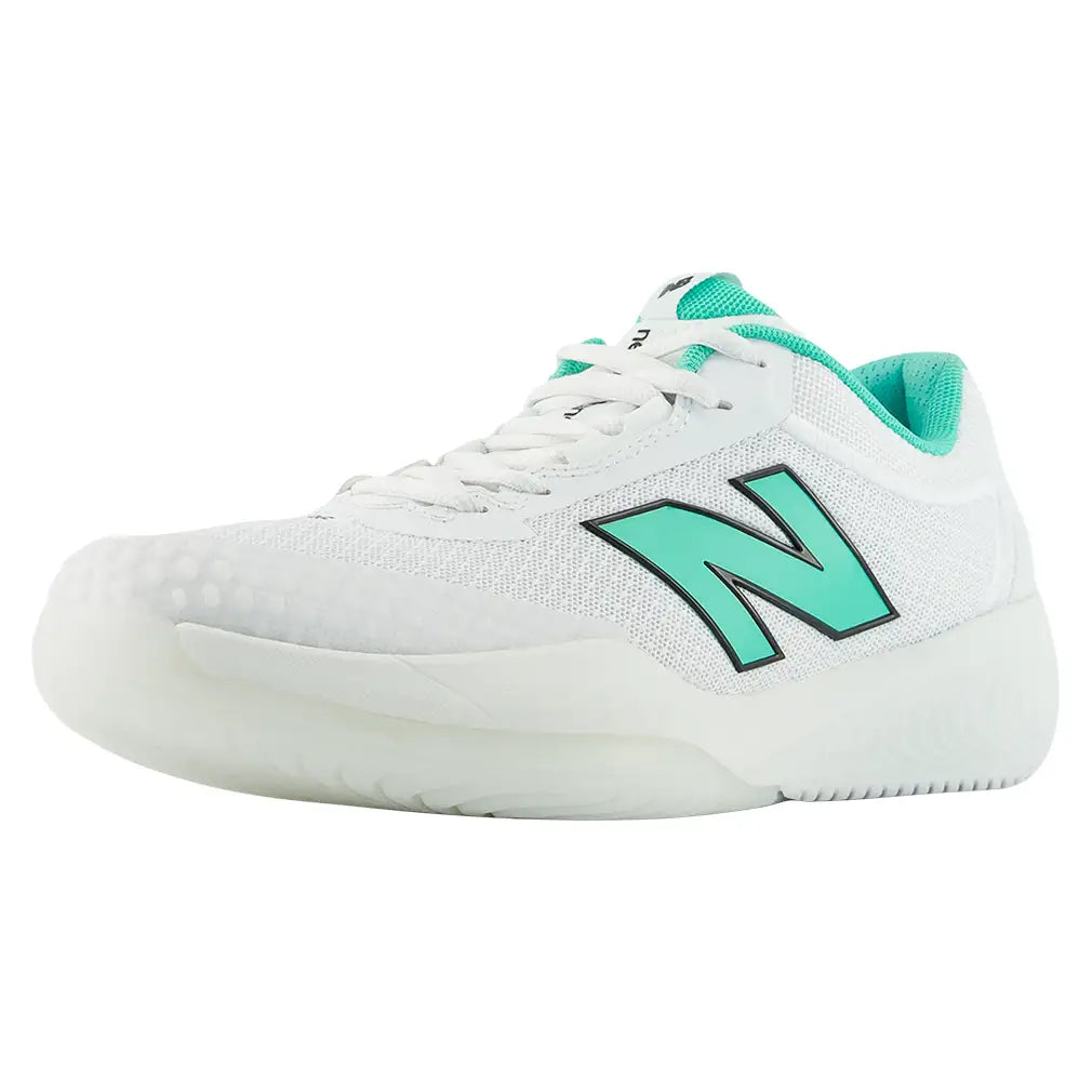 Women's FuelCell 996v6 B Width Court Shoes NB 103 White and Deep End