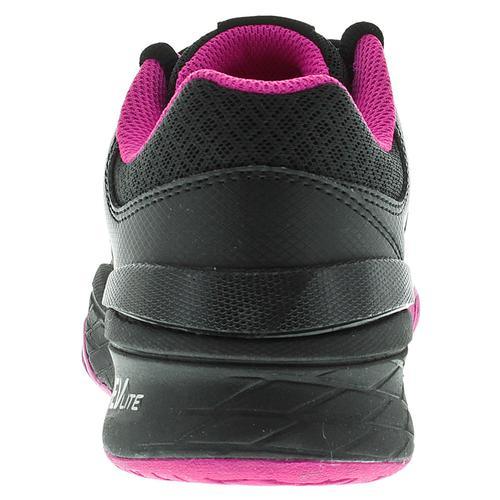 Women's 1006 B Width Shoes Black and Pink