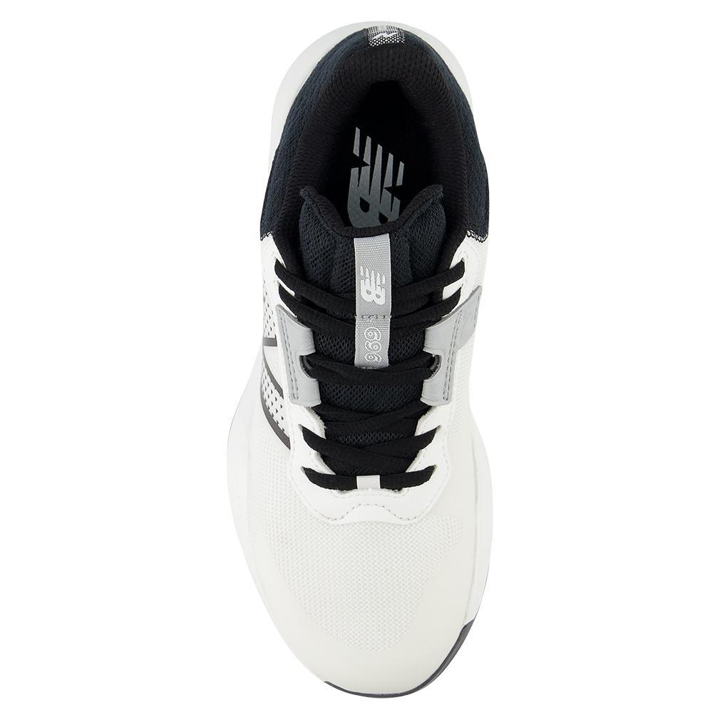 Women's 696v6 D Width Shoes White and Black