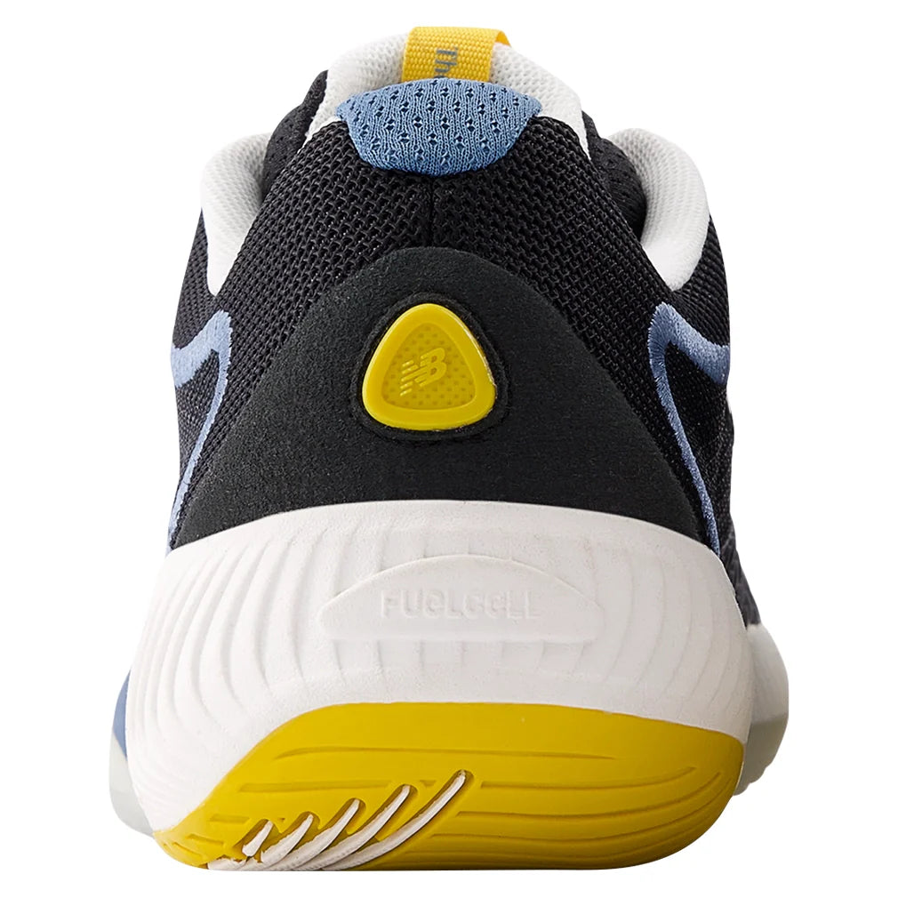 Women's FuelCell 996v6 D Width Court Shoes Black and Blue Gemstone