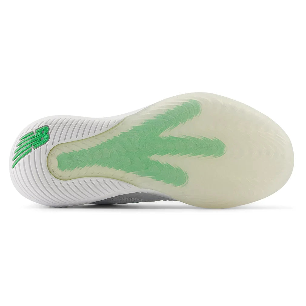 Women's FuelCell 996v6 B Width Court Shoes White and Green Apple