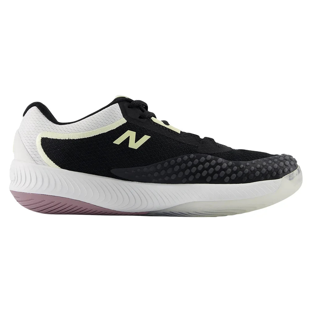 Women's FuelCell 996v6 B Width Court Shoes Black and White