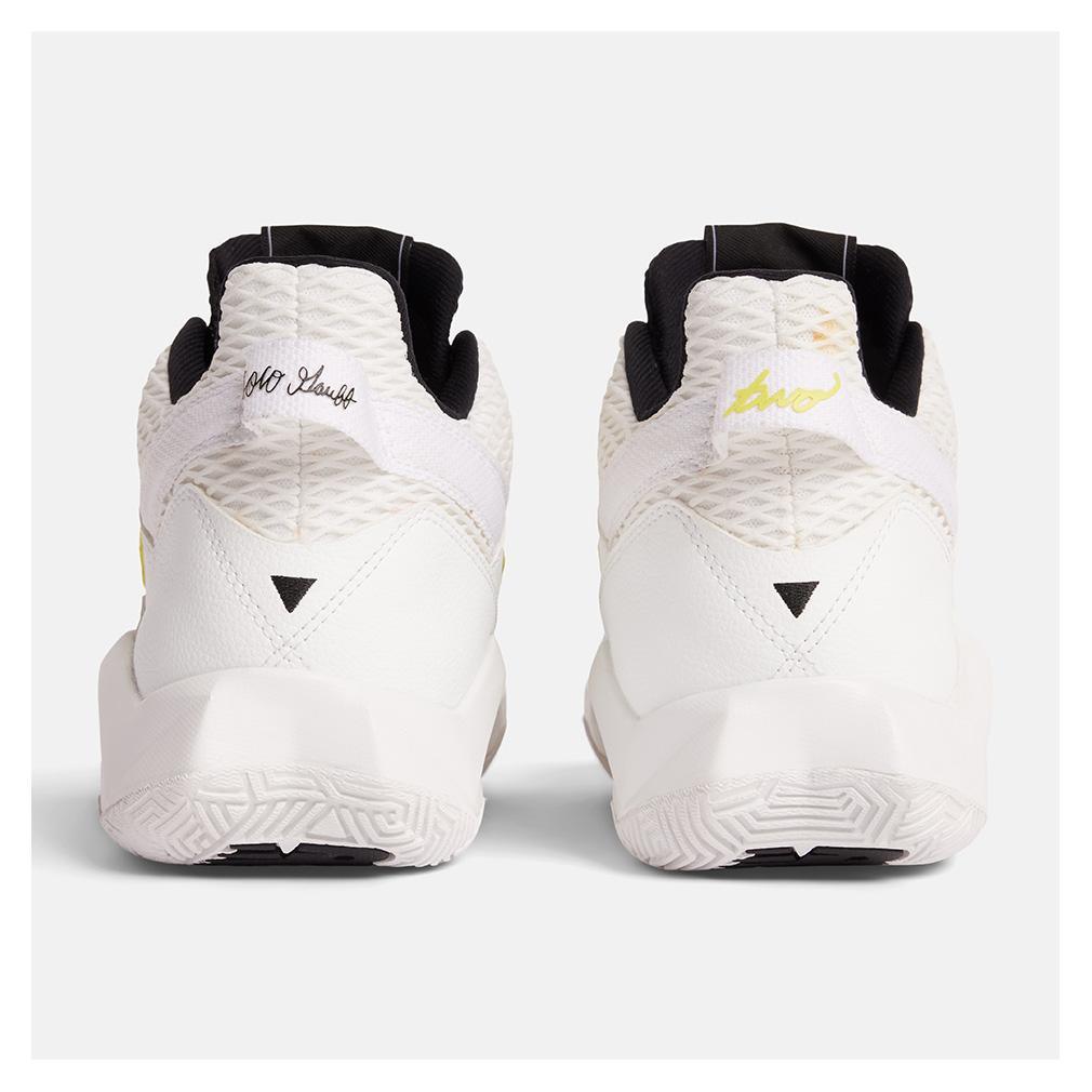 Women's Coco CG2 D Width Court Shoes White and Black