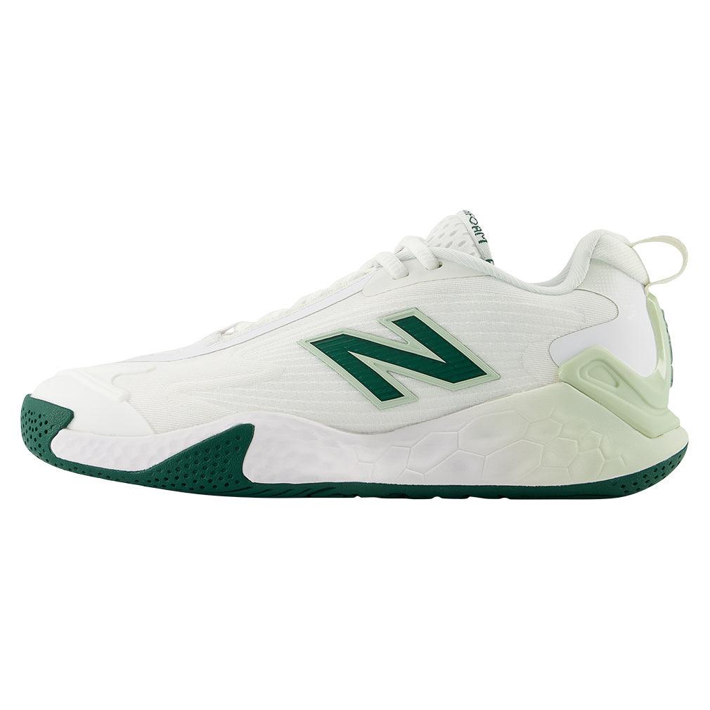 Women's Fresh Foam X CT-Rally B Width Court Shoes White and Marsh Green