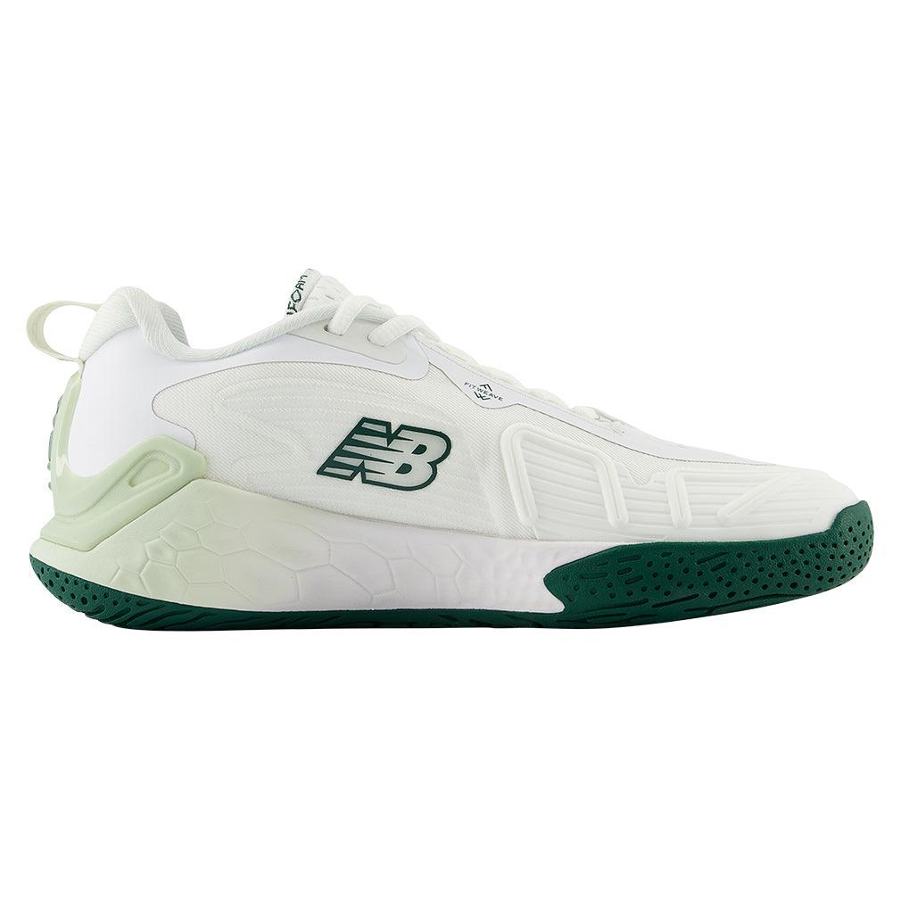 Women's Fresh Foam X CT-Rally B Width Court Shoes White and Marsh Green