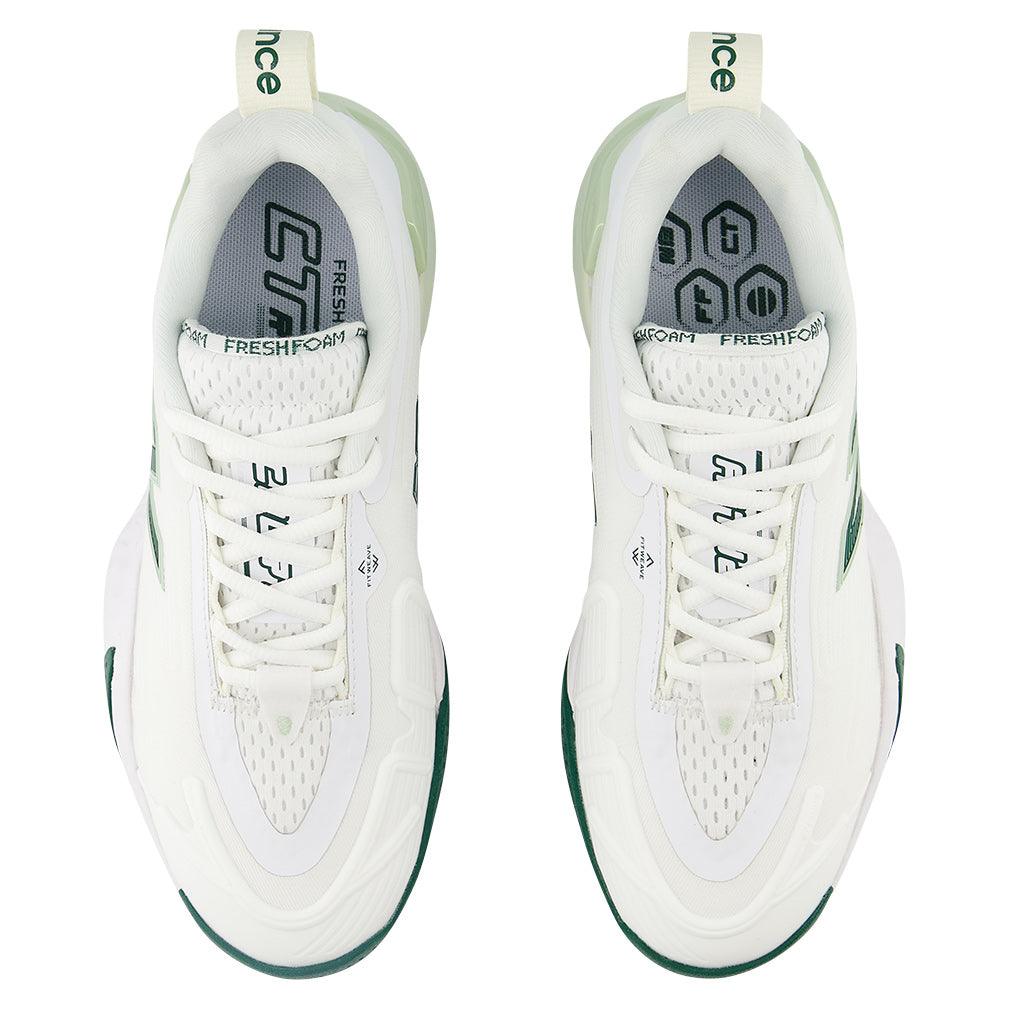 Women's Fresh Foam X CT-Rally B Width Court Shoes White and Marsh Green
