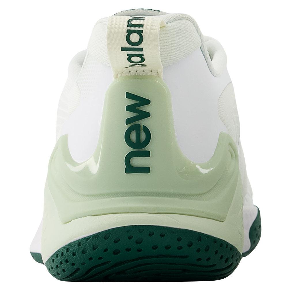 Women's Fresh Foam X CT-Rally B Width Court Shoes White and Marsh Green