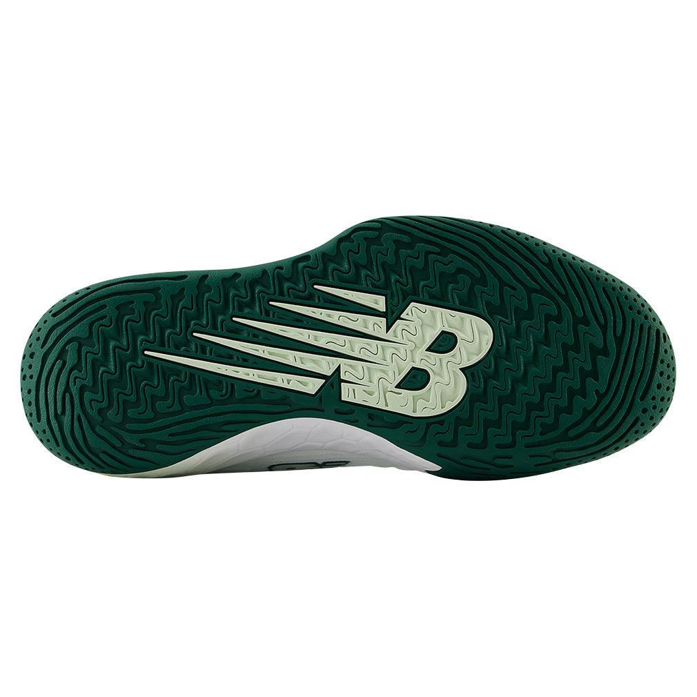Women's Fresh Foam X CT-Rally B Width Court Shoes White and Marsh Green