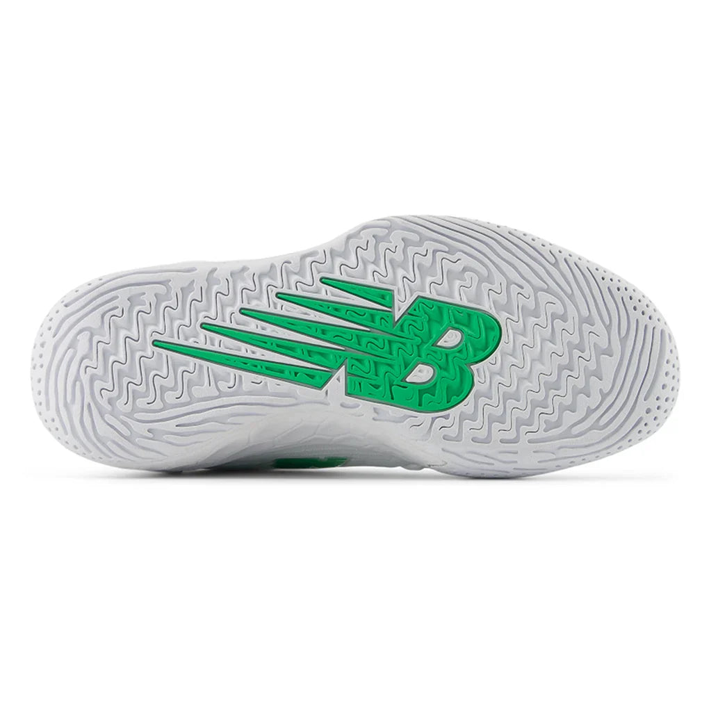 Women's Fresh Foam X CT-Rally B Width Court Shoes White and Green Apple