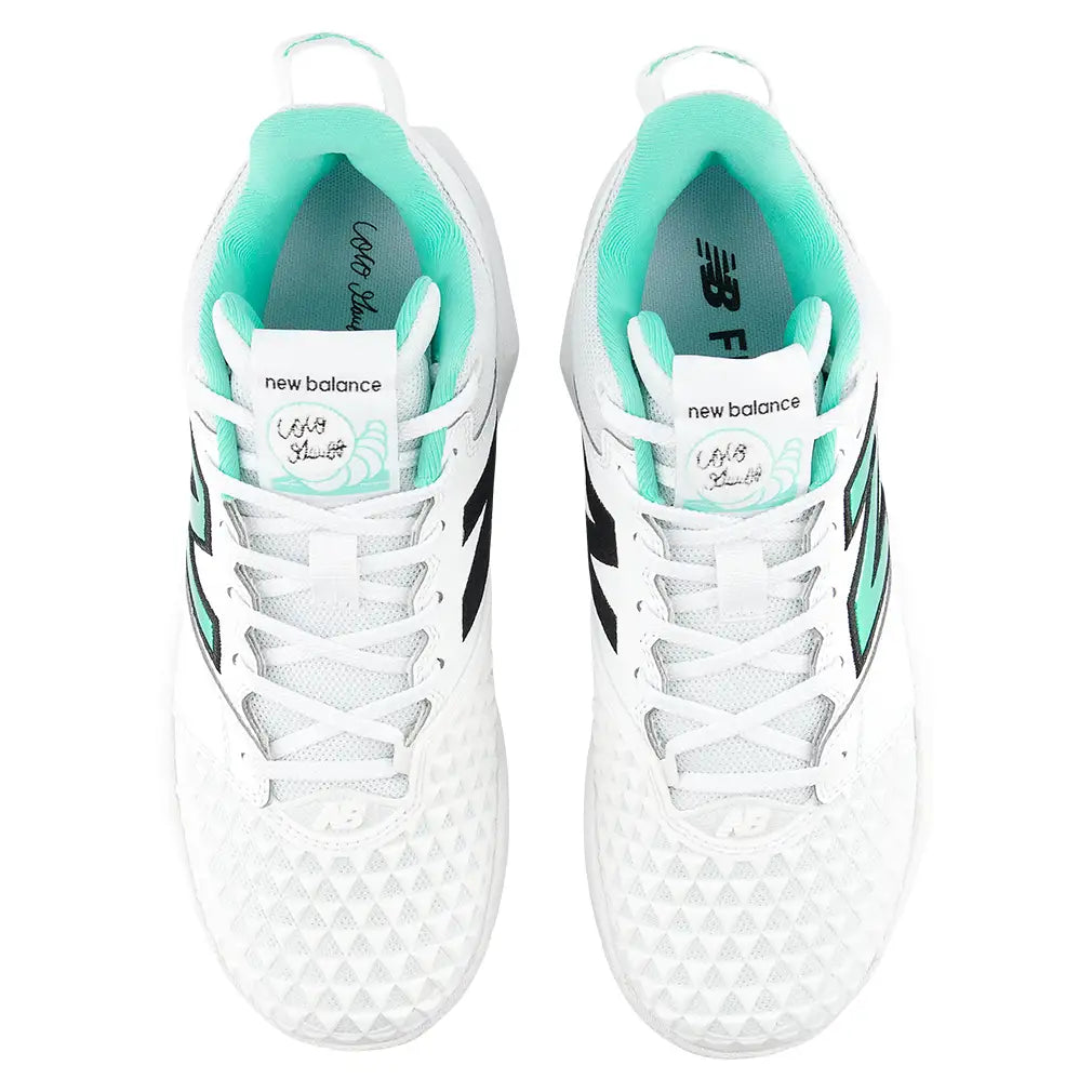 Women's Coco CG2 B Width Court Shoes NB 103 White and Deep End