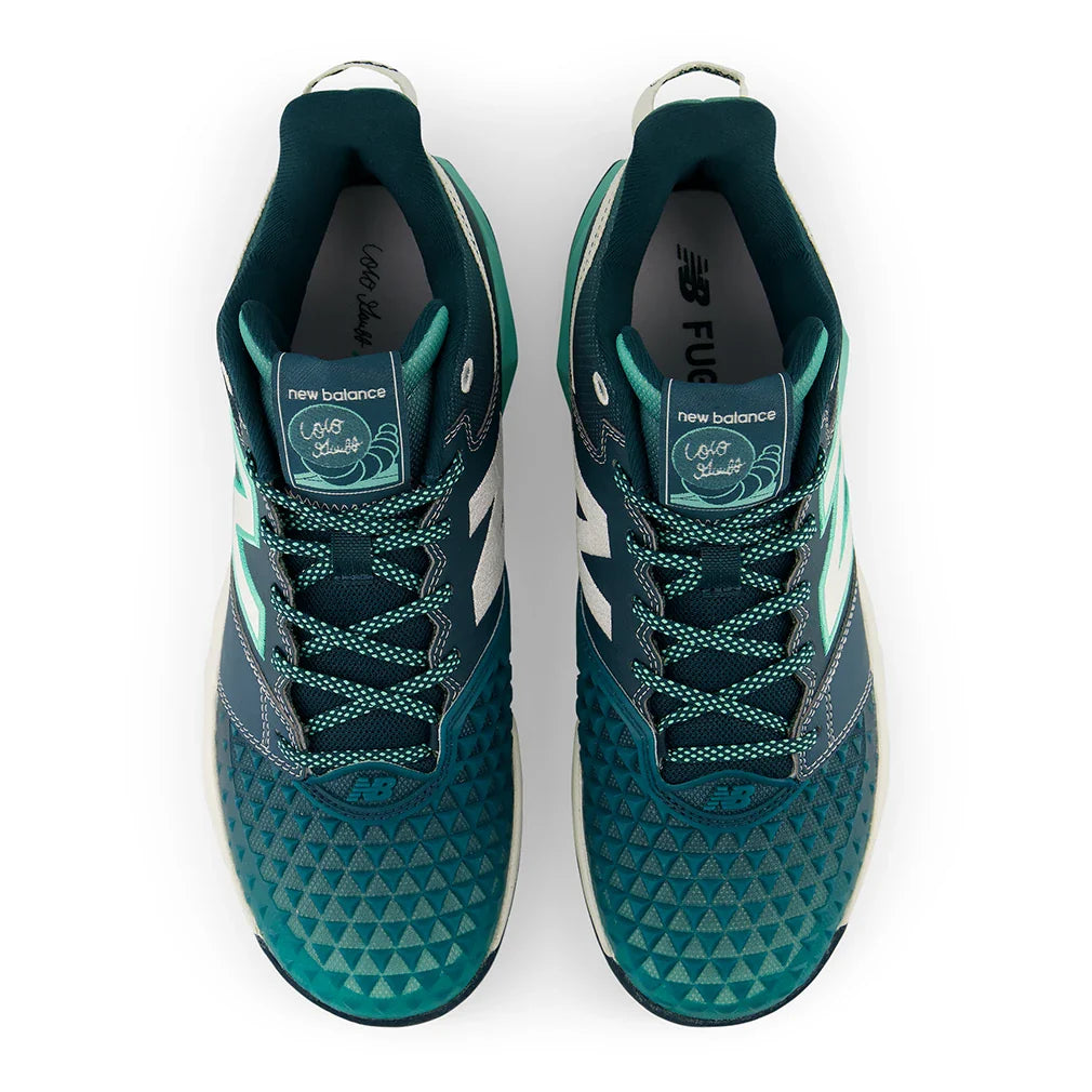 Women's Coco CG2 D Width Court Shoes Medusa Green and Deep End