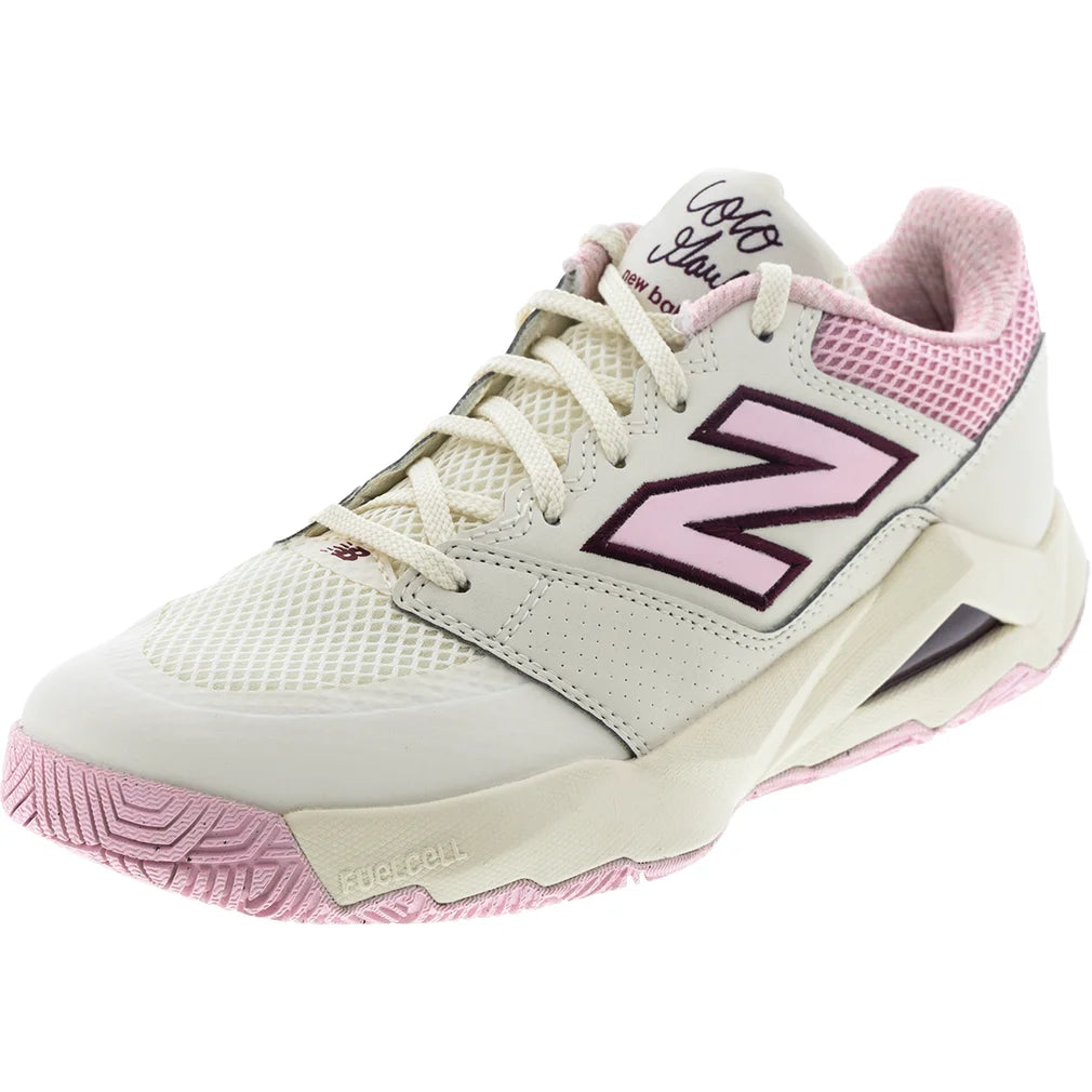 Women's Coco Delray D Width Shoes Pink Chalk and Angora, New Balance, Pink Chalk/Angora, Pickleball Express, WCOD37SD-F26-PINK-CHALK-ANGORA-1