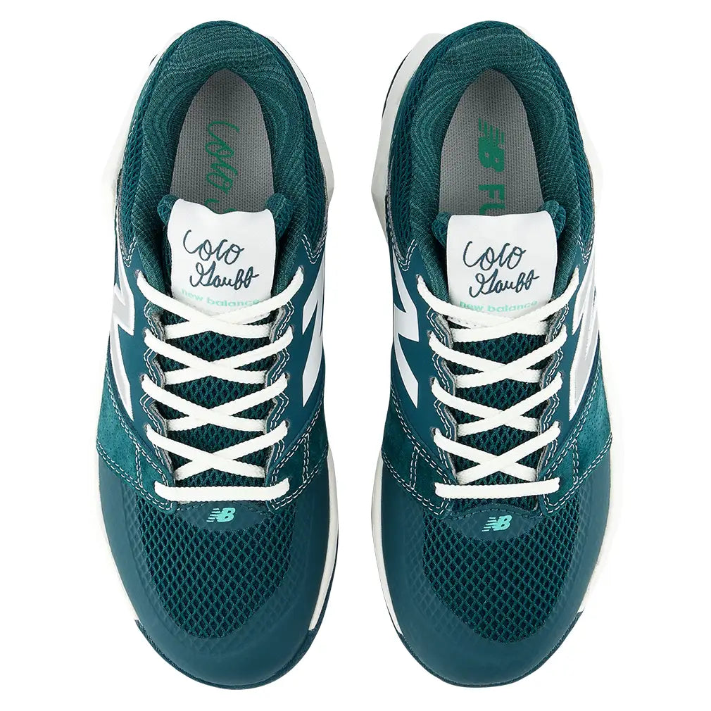 Women's Coco Delray B Width Court Shoes NB White and Deep End