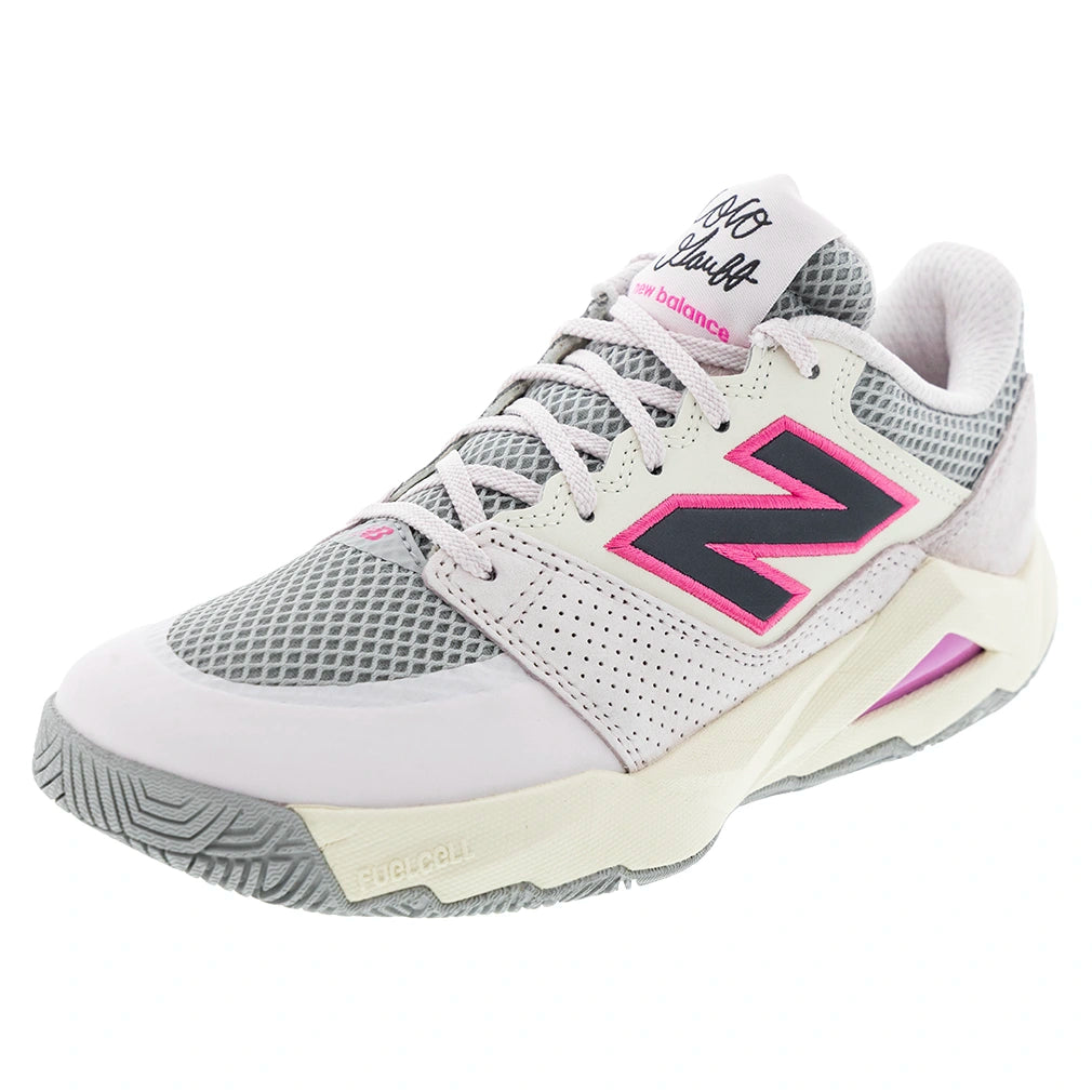 Women's Coco Delray D Width Court Shoes Pink Salt and Black