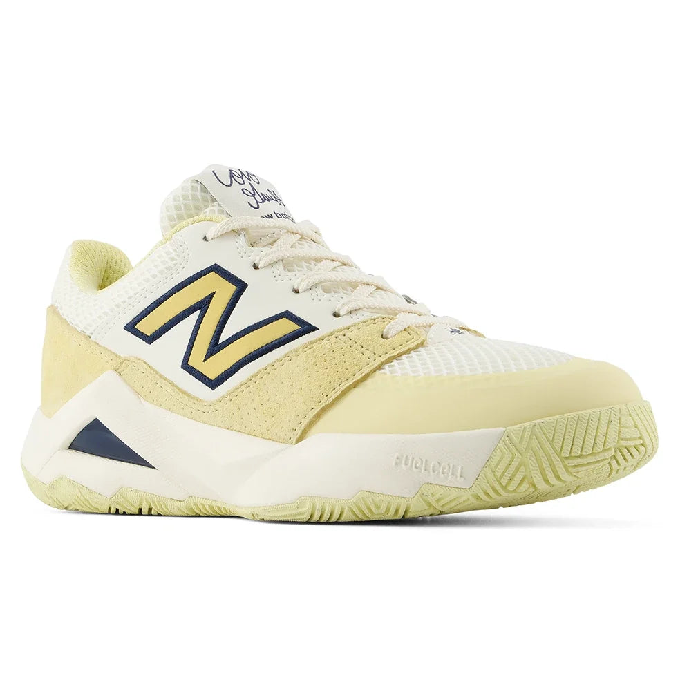 Women's Coco Delray D Width Shoes White and Enoki
