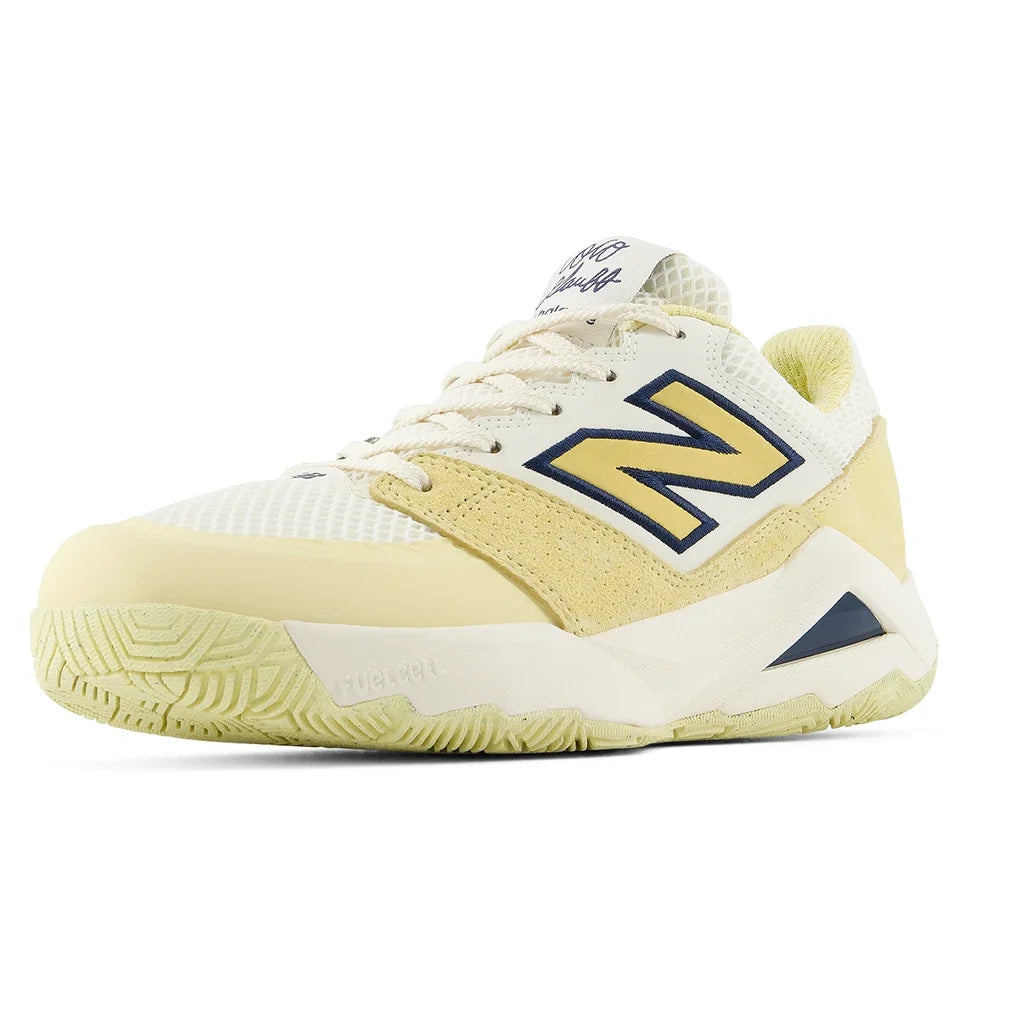 Women's Coco Delray D Width Shoes White and Enoki