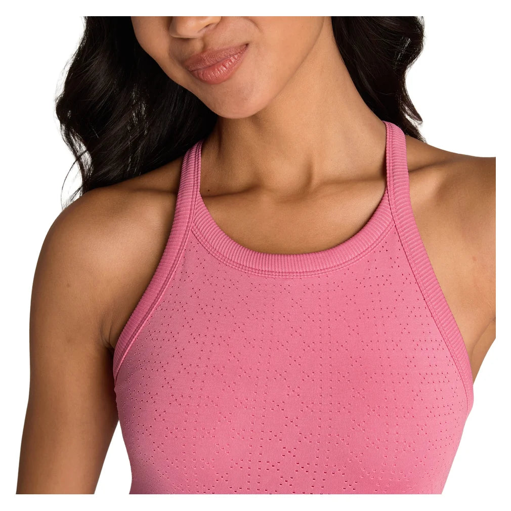 Women's On the Daily Perforated Dress Chateau Rose, Wilson, Pickleball Express, WE00194P051001-F26-4