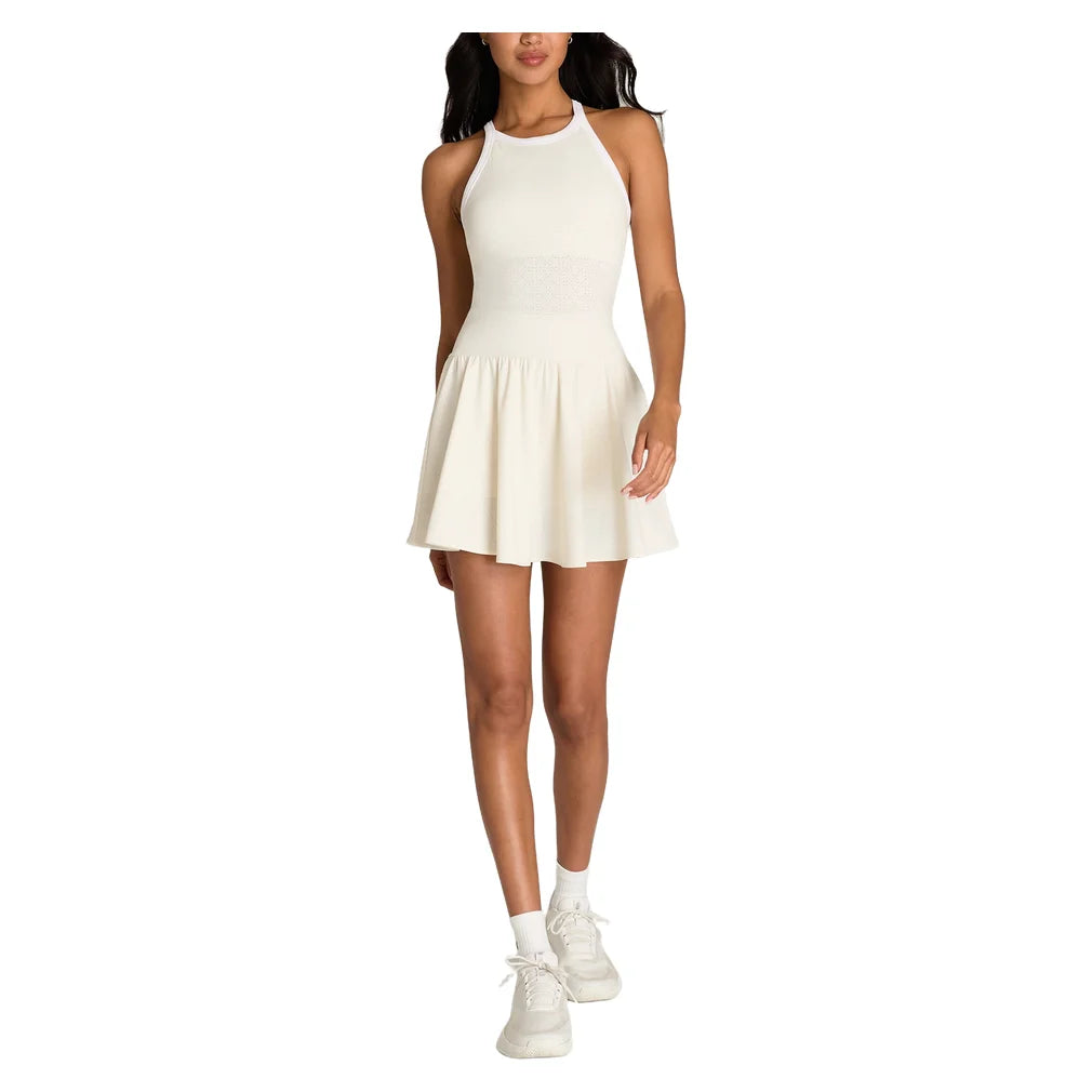 Women's On the Daily Perforated Dress Sandrift, Wilson, Pickleball Express, WE00194W002001-F26-2