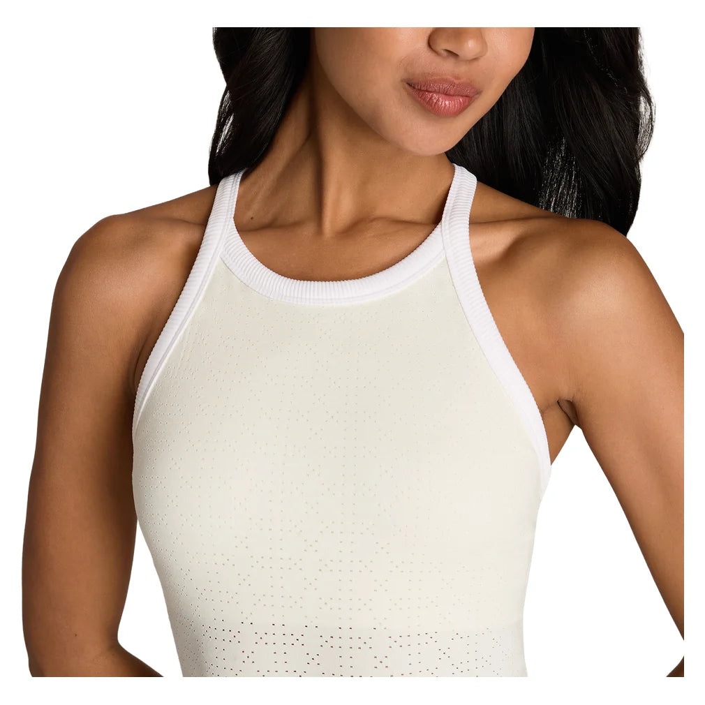 Women's On the Daily Perforated Dress Sandrift, Wilson, Pickleball Express, WE00194W002001-F26-4