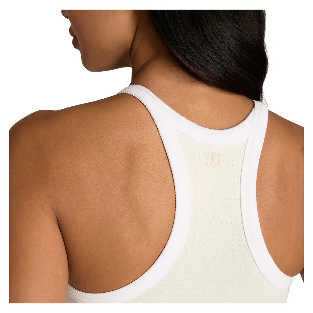 Women's On the Daily Perforated Dress Sandrift, Wilson, Pickleball Express, WE00194W002001-F26-5