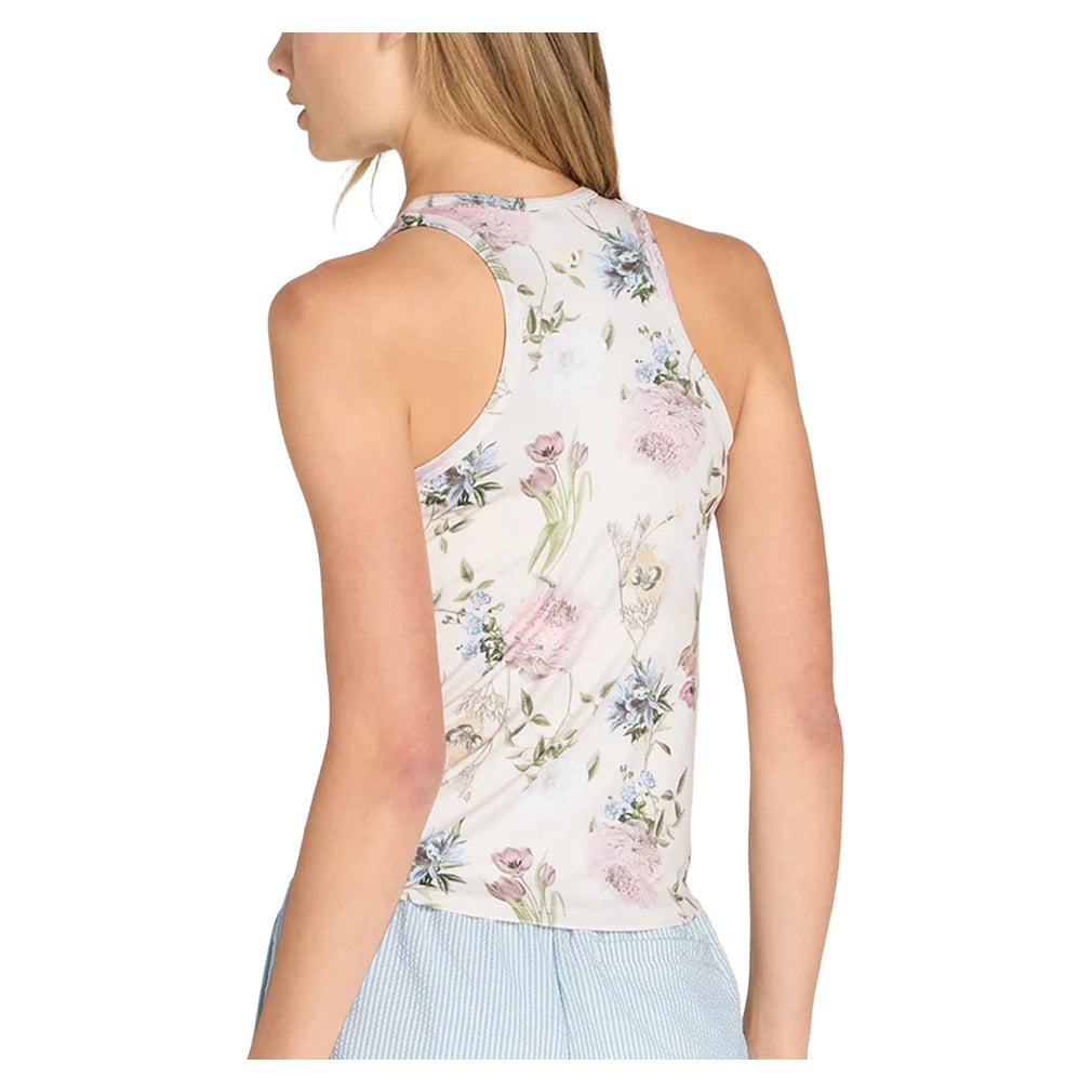 Women's Fieldhouse Tank Floral Print, Wilson, Pickleball Express, WE00317Z012001-1