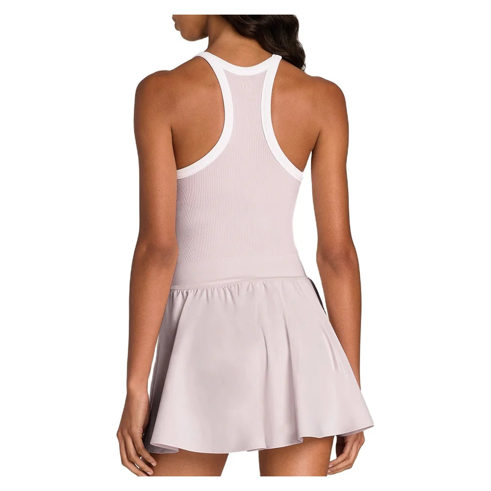 Women's On the Daily Dress Lilac Ash and Bright White, Wilson, Pickleball Express, WE00536L013001-F26-1