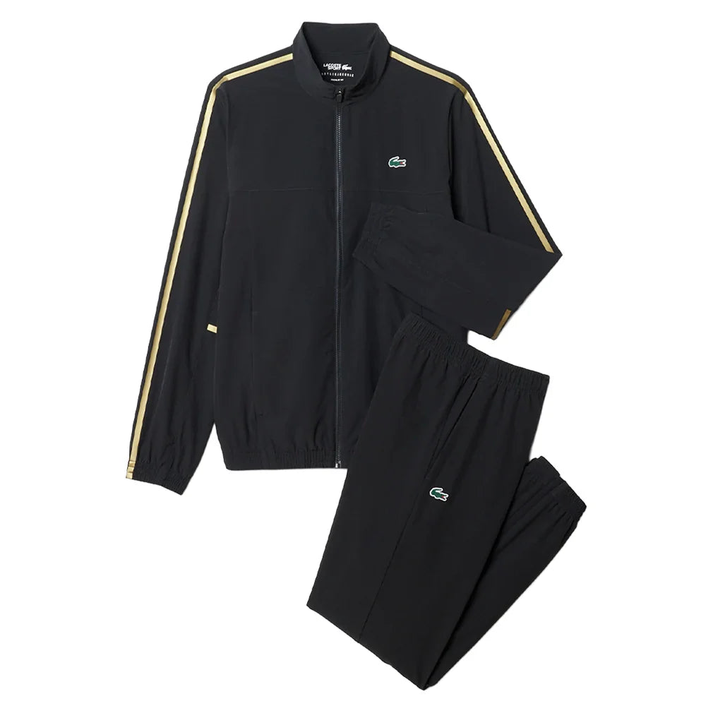Men's Novak Djokovic On-Court Tracksuit Set Black