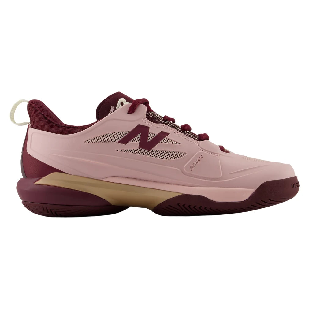 Women's FuelCell 996v7 B Width Shoes Pink Chalk and Podium Red, New Balance, Pickleball Express, WH996458B-F26-2