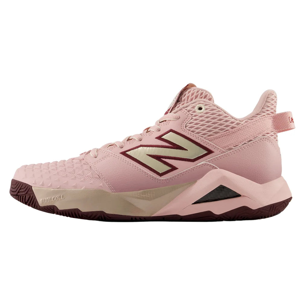 Women's Coco CG2 D Width Shoes Pink Chalk and Mulled Wine, New Balance, Pickleball Express, WHCOC2L3D-F26-1