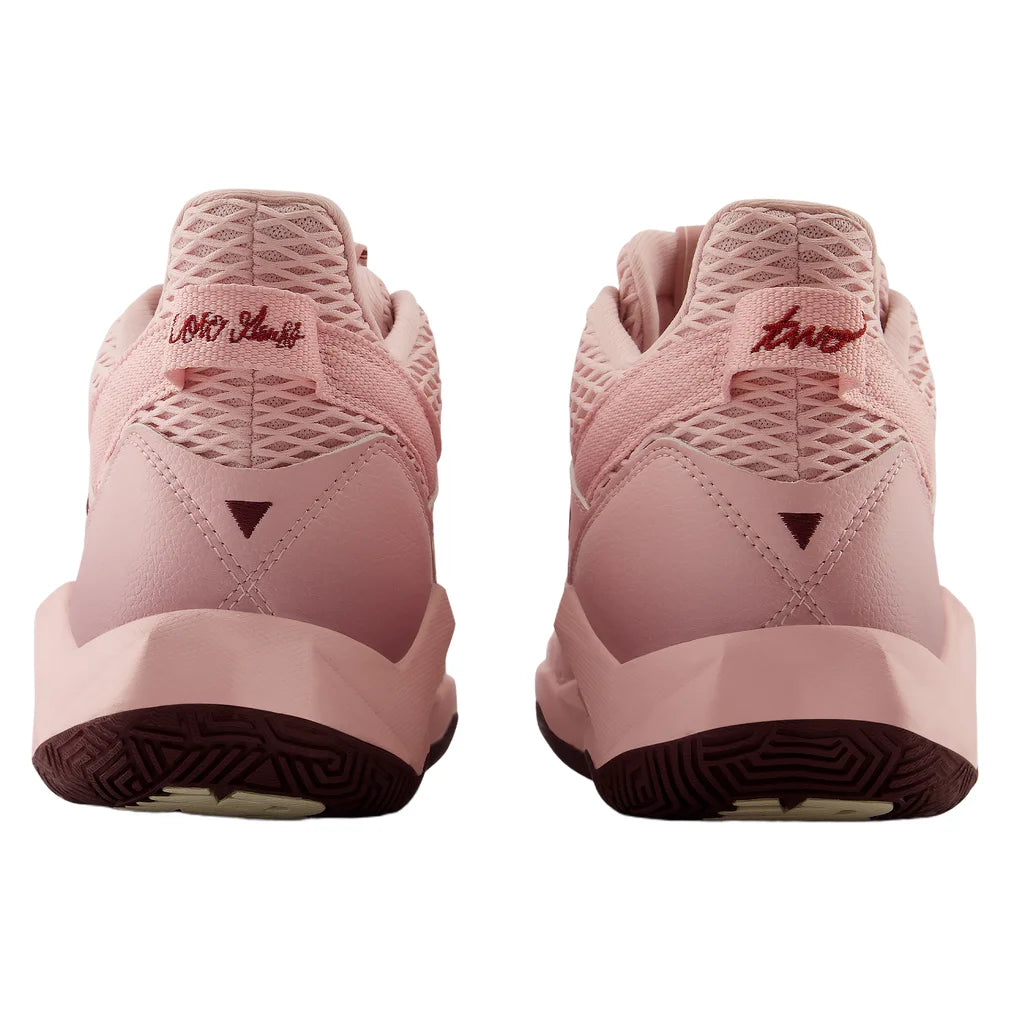 Women's Coco CG2 D Width Shoes Pink Chalk and Mulled Wine, New Balance, Pickleball Express, WHCOC2L3D-F26-4