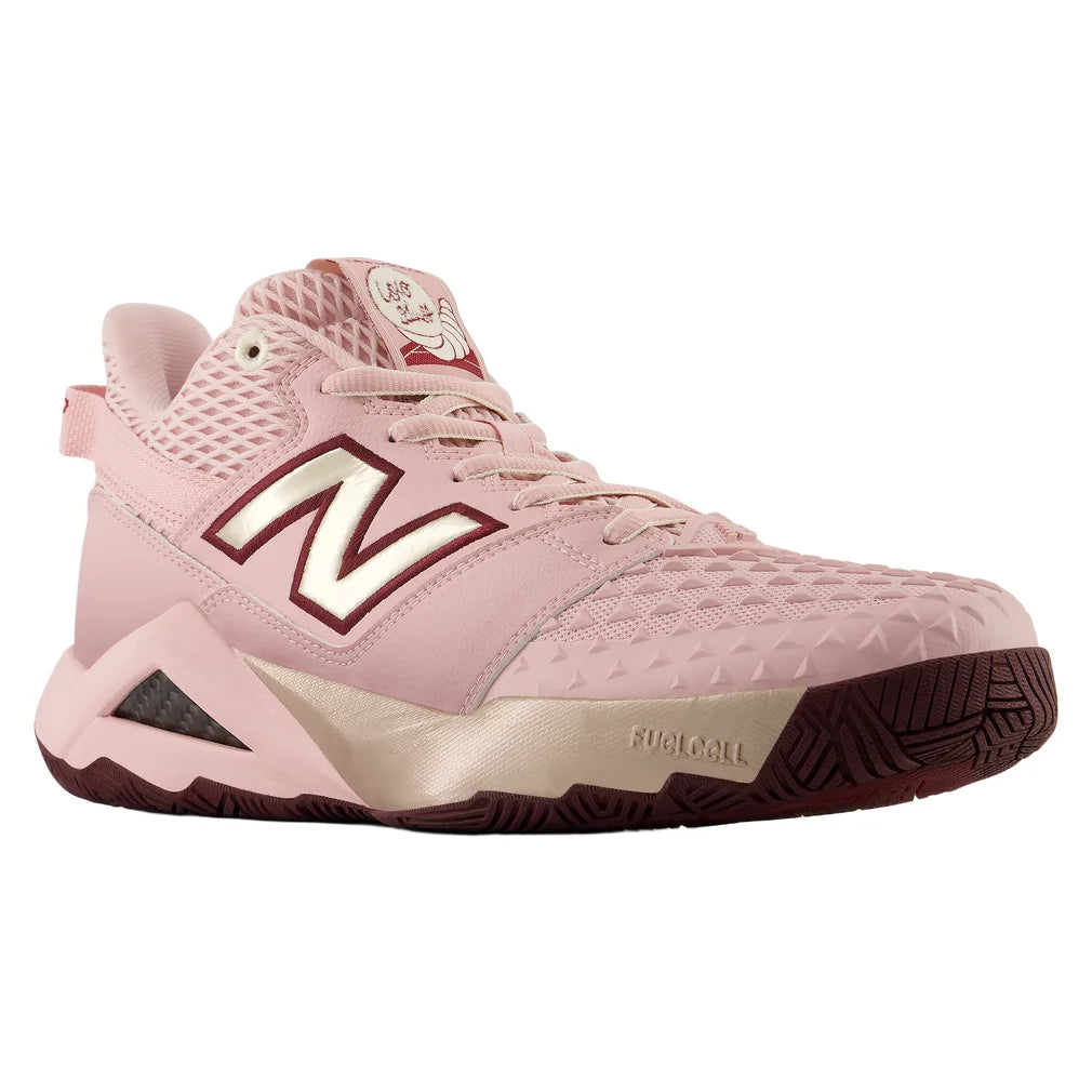 Women's Coco CG2 D Width Shoes Pink Chalk and Mulled Wine, New Balance, Pickleball Express, WHCOC2L3D-F26-6