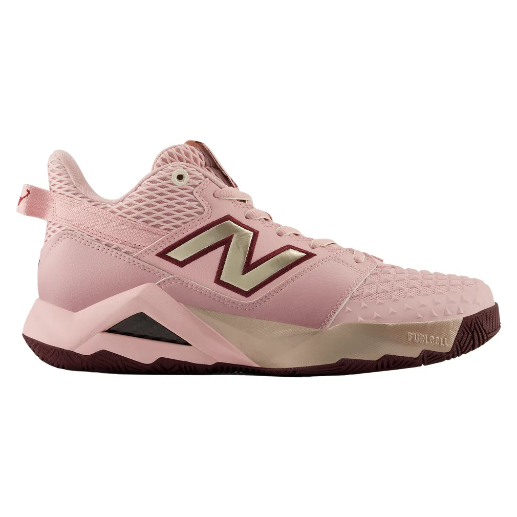 Women's Coco CG2 D Width Shoes Pink Chalk and Mulled Wine, New Balance, Pickleball Express, WHCOC2L3D-F26-7